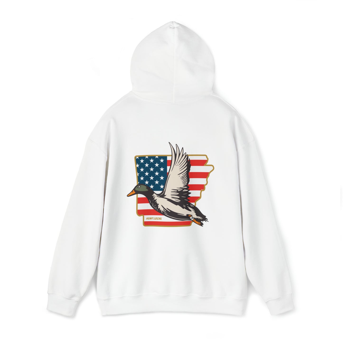Arkansas - USA Waterfowl Hoodie (back)
