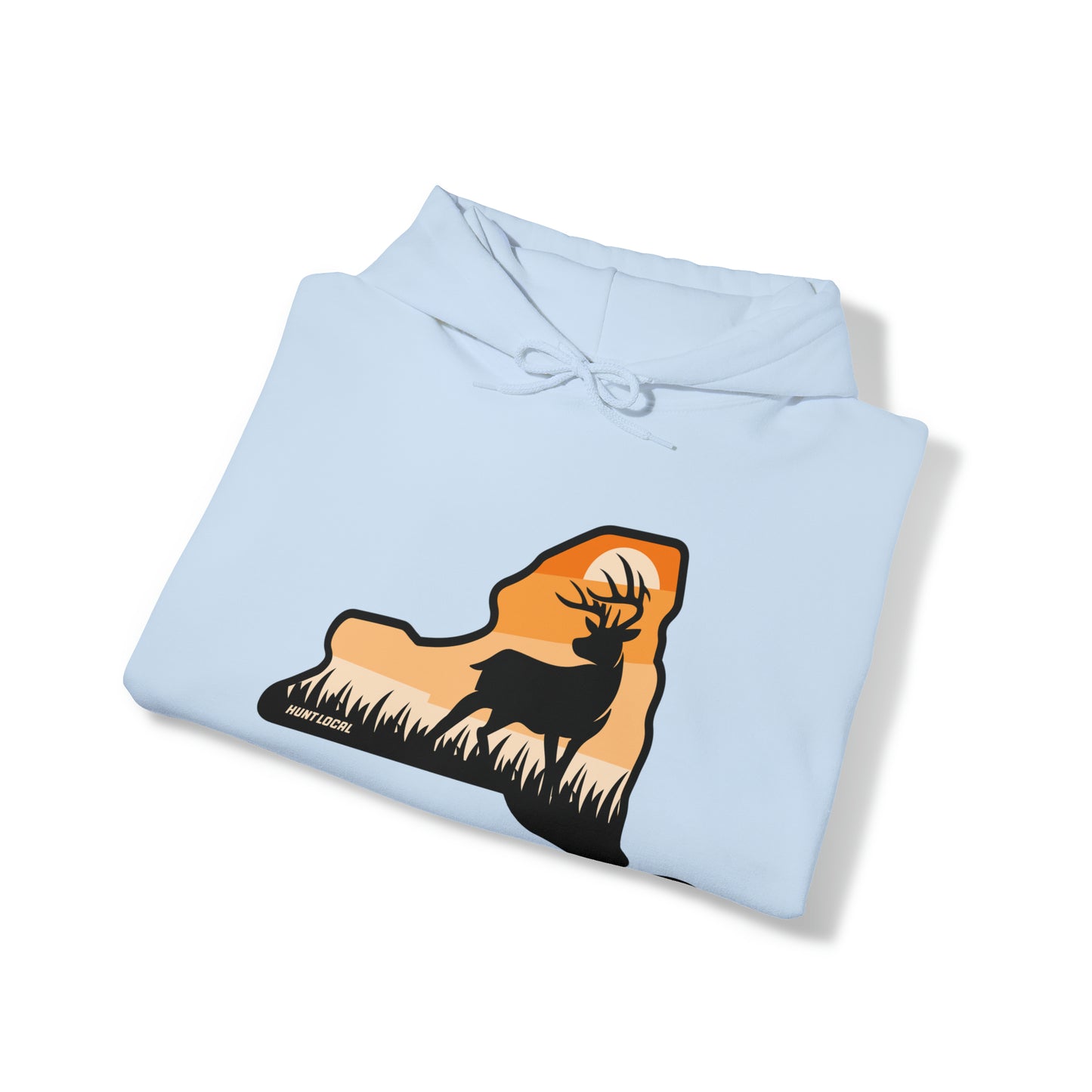 New York - Sunset Buck Hoodie