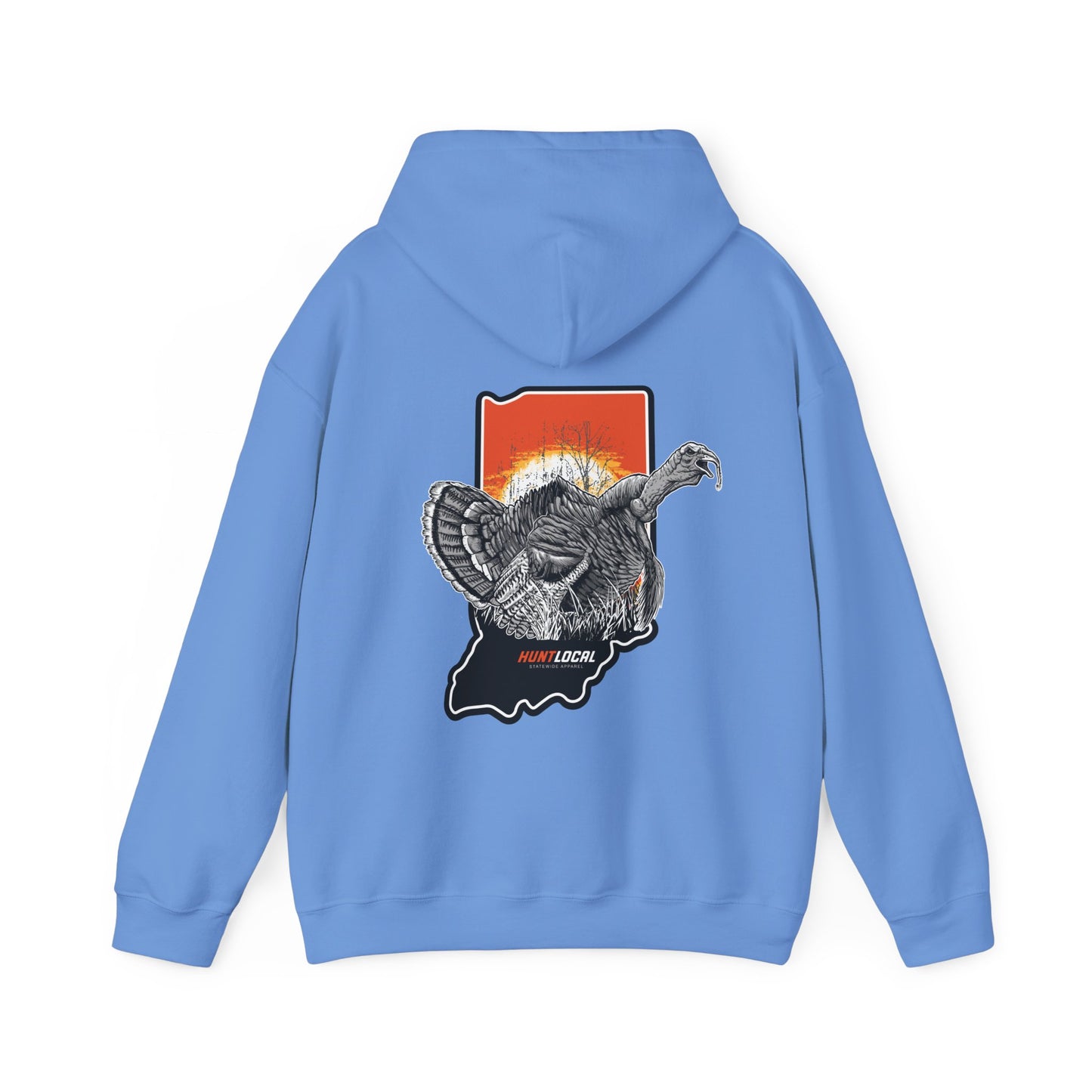 Indiana - Sunrise Turkey Hoodie (back)