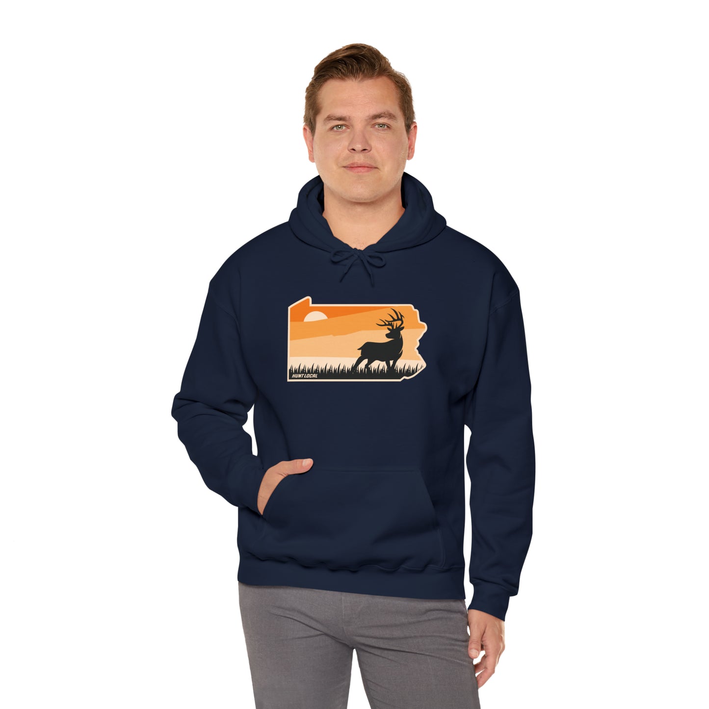 Pennsylvania - Sunset Buck Hoodie