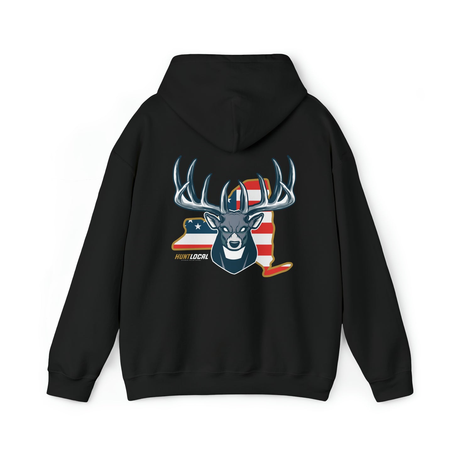 New York - USA Buck Hoodie (back)