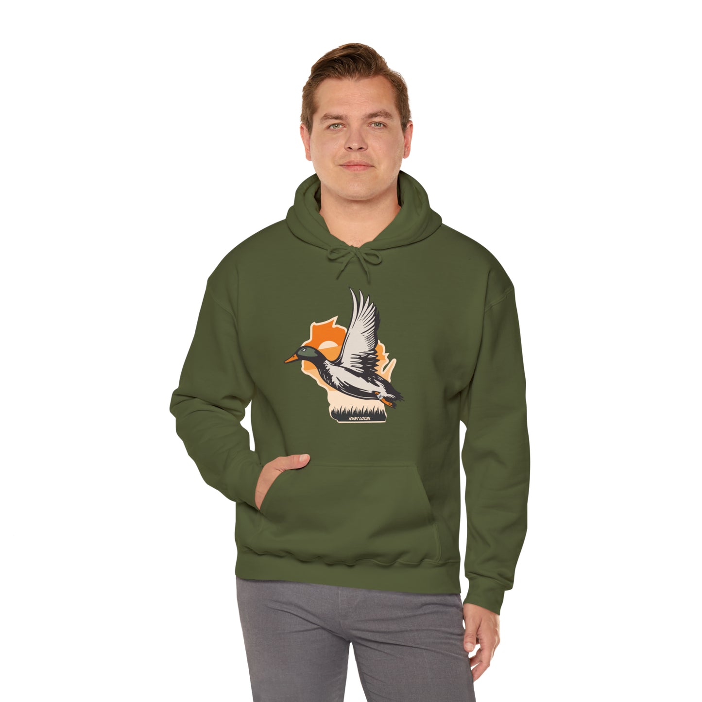 Wisconsin - Hunt Local Waterfowl Hoodie