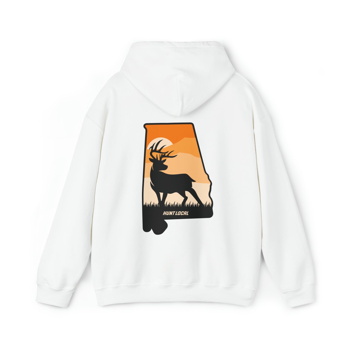 Alabama - Sunset Buck Hoodie (back)