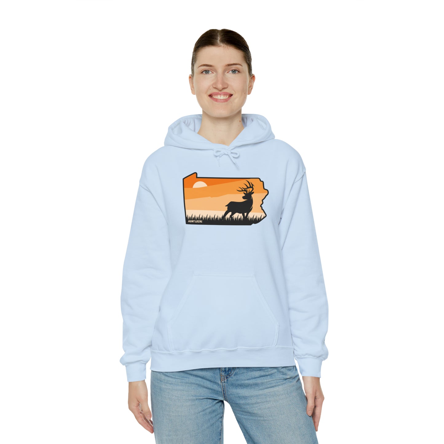 Pennsylvania - Sunset Buck Hoodie