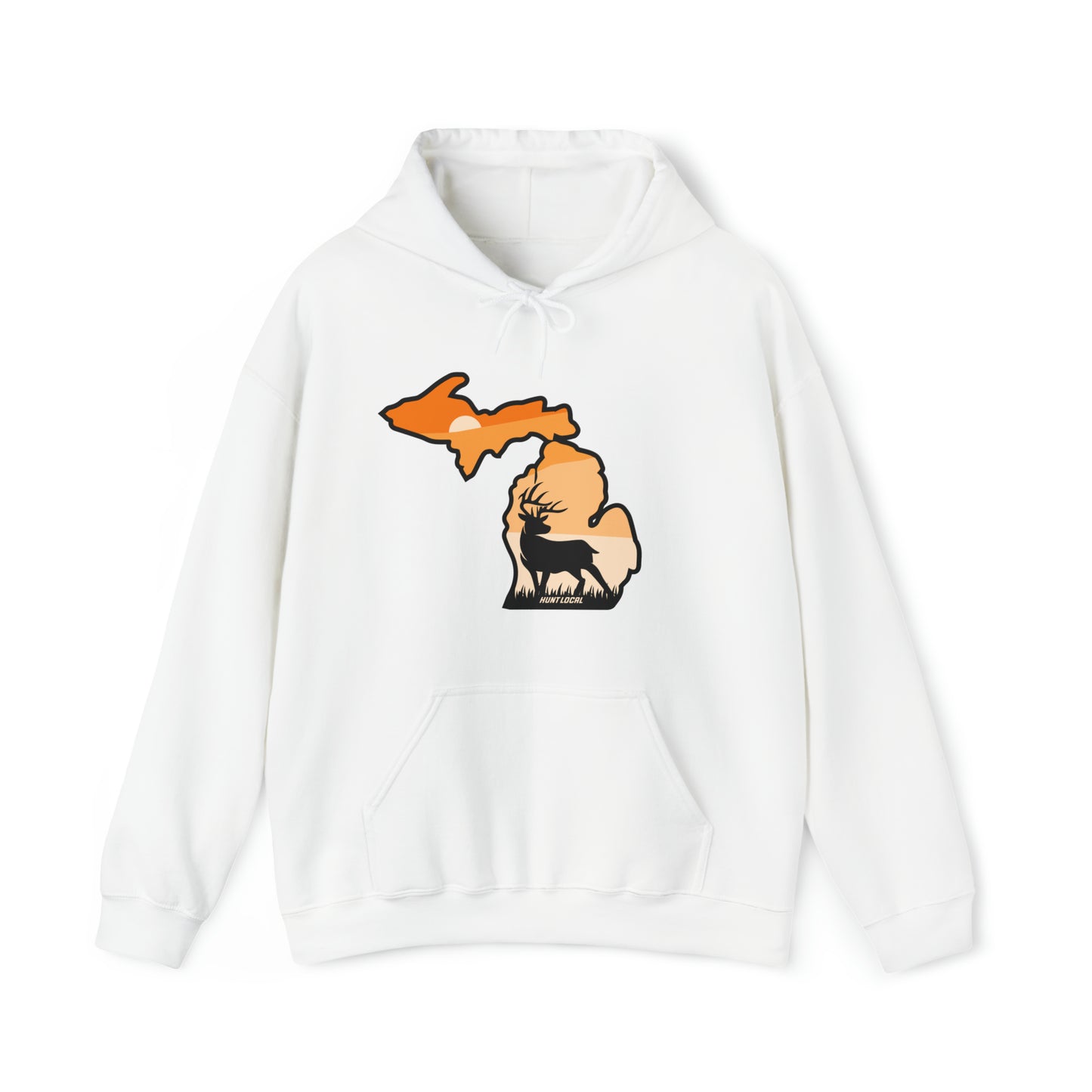 Michigan - Sunset Buck Hoodie