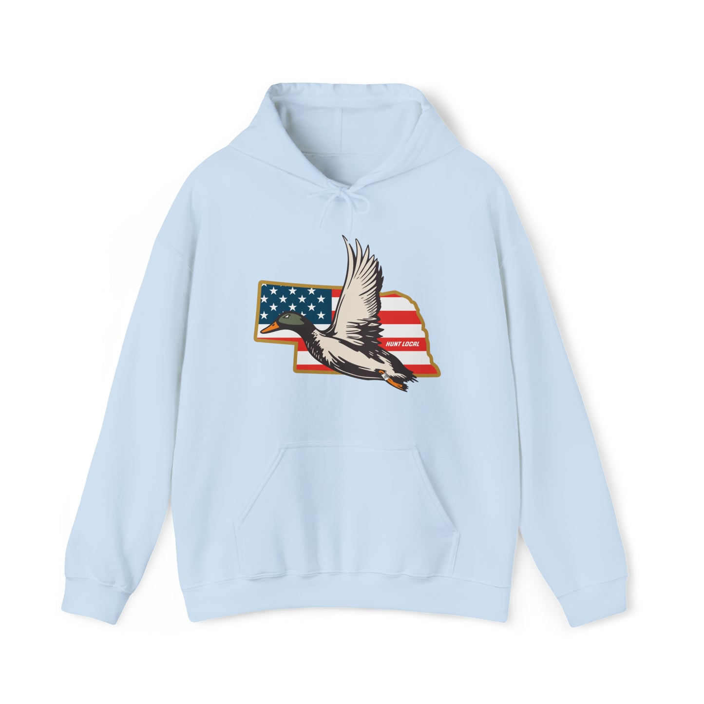 Nebraska - USA Waterfowl Hoodie