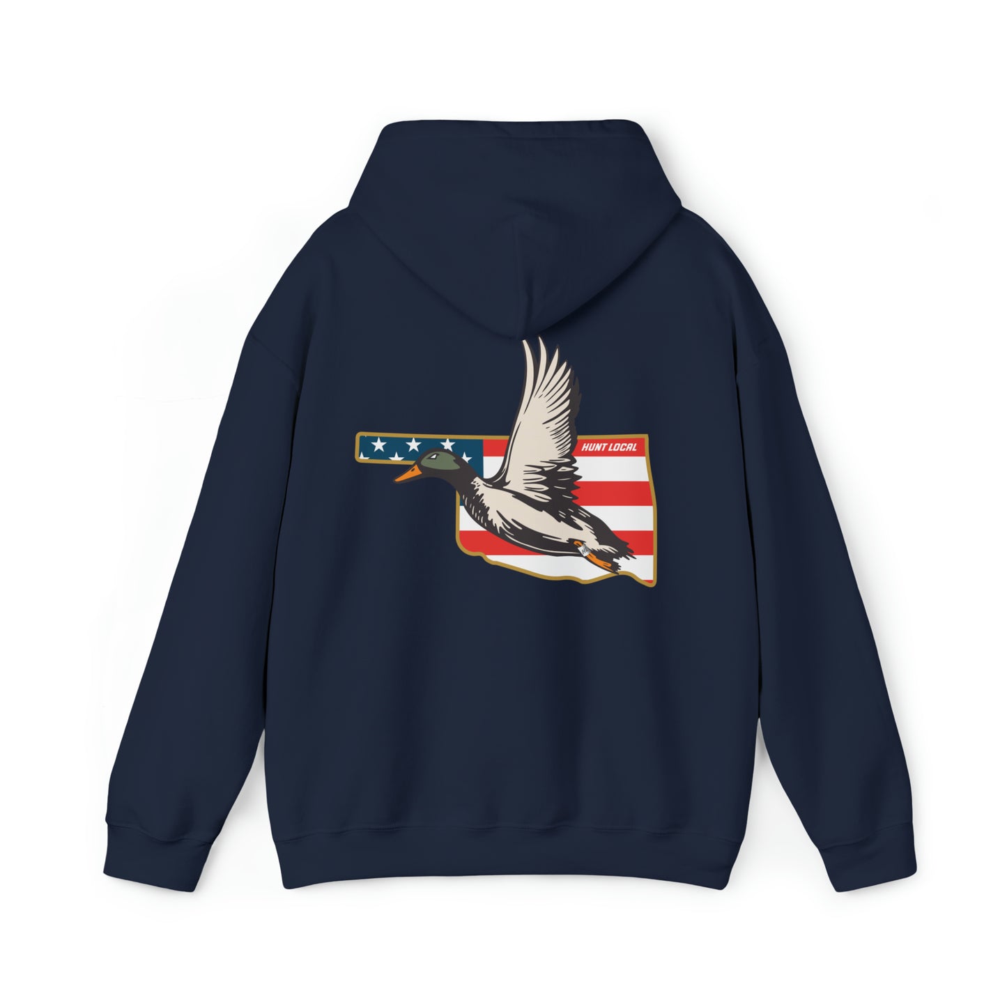 Oklahoma - USA Waterfowl Hoodie (back)