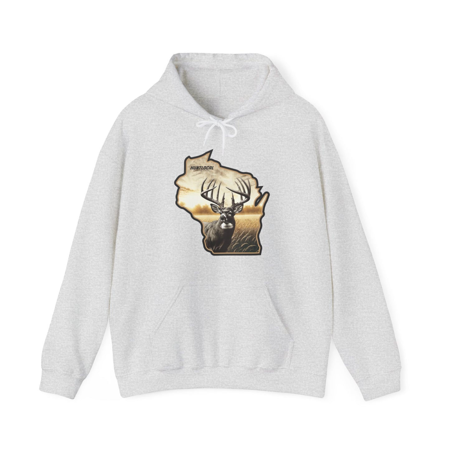 Wisconsin - Whitetail Buck Hoodie