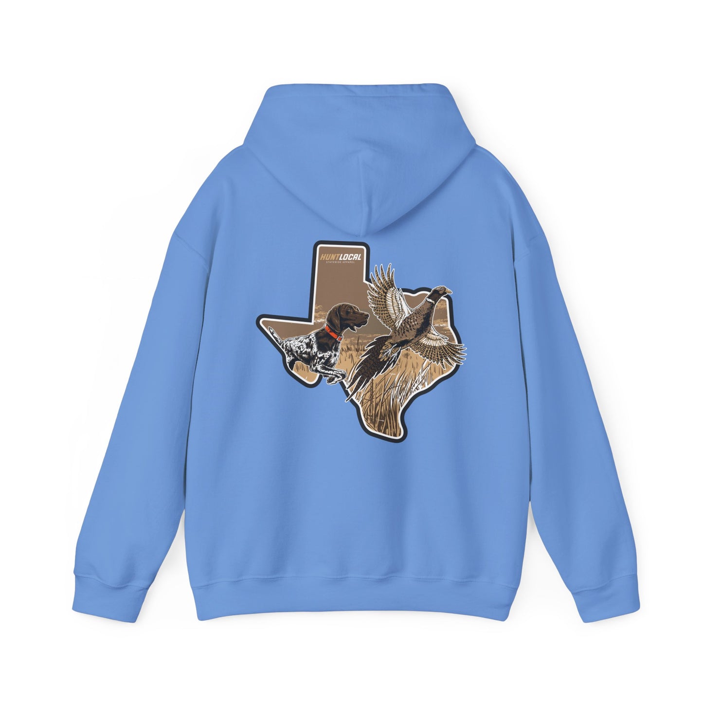 Texas - Upland Bird Dog Hoodie (back)