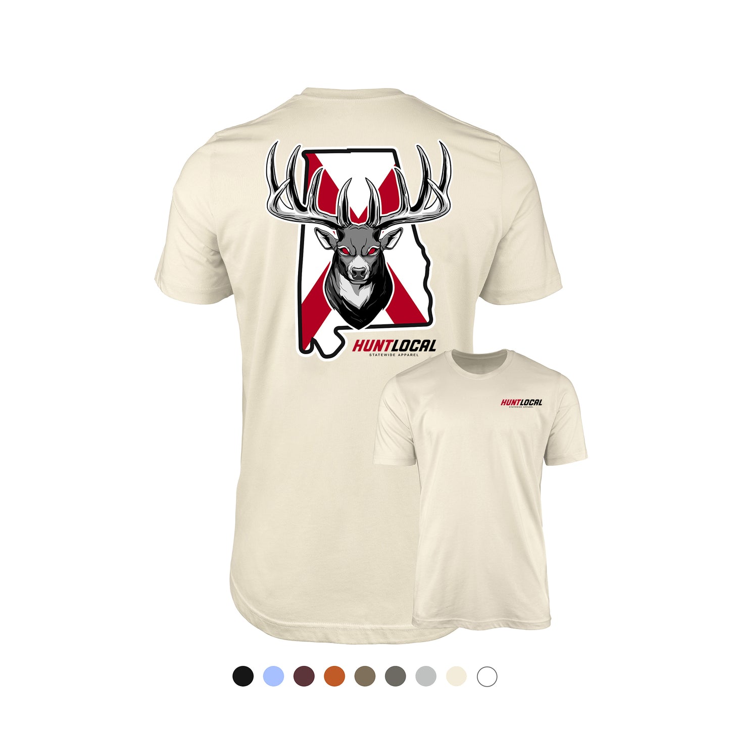 Alabama - Alpha Buck Tee