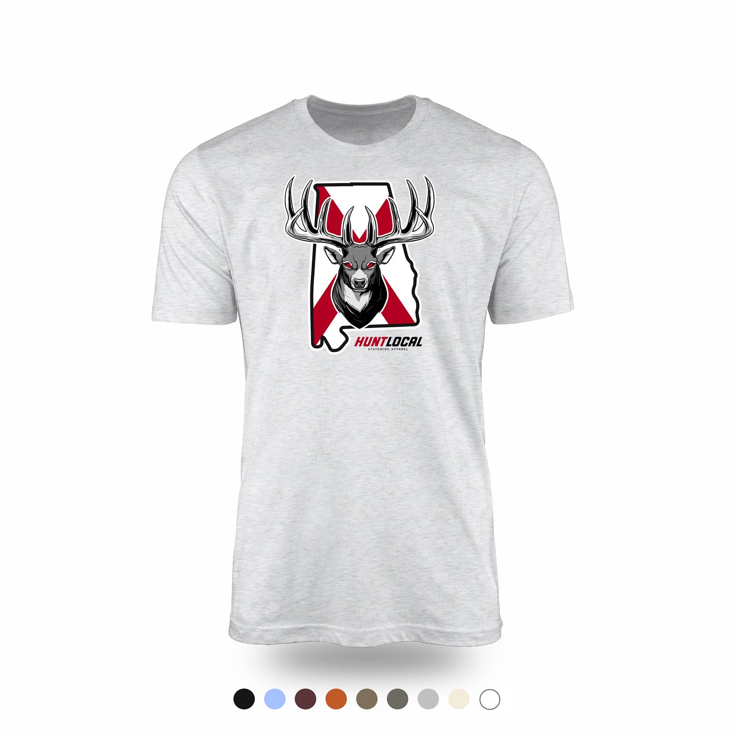 Alabama - Alpha Buck Front Tee