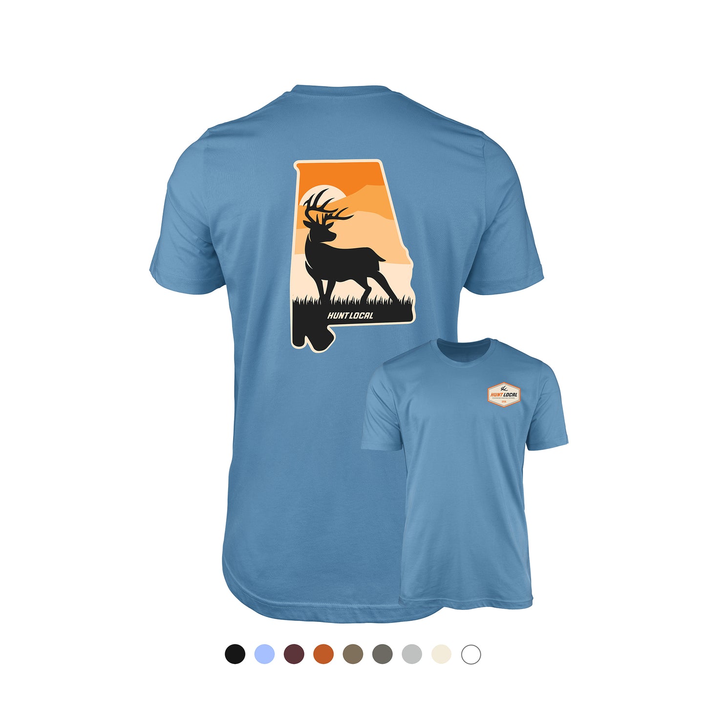 Alabama - Sunset Buck Tee