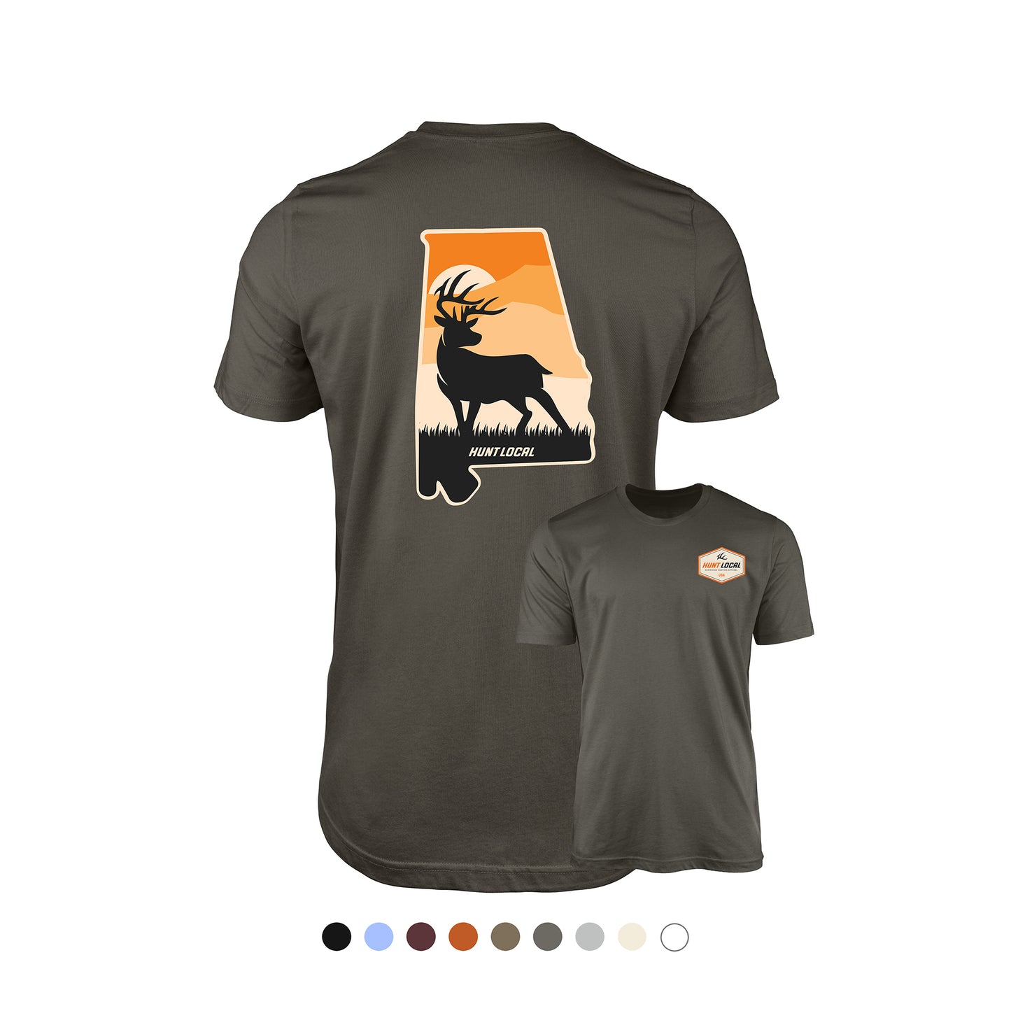 Alabama - Sunset Buck Tee