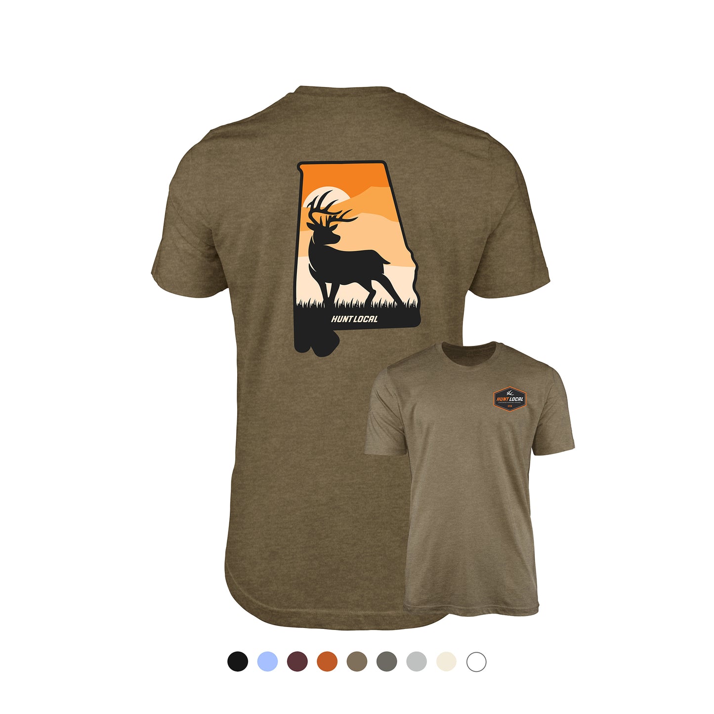 Alabama - Sunset Buck Tee