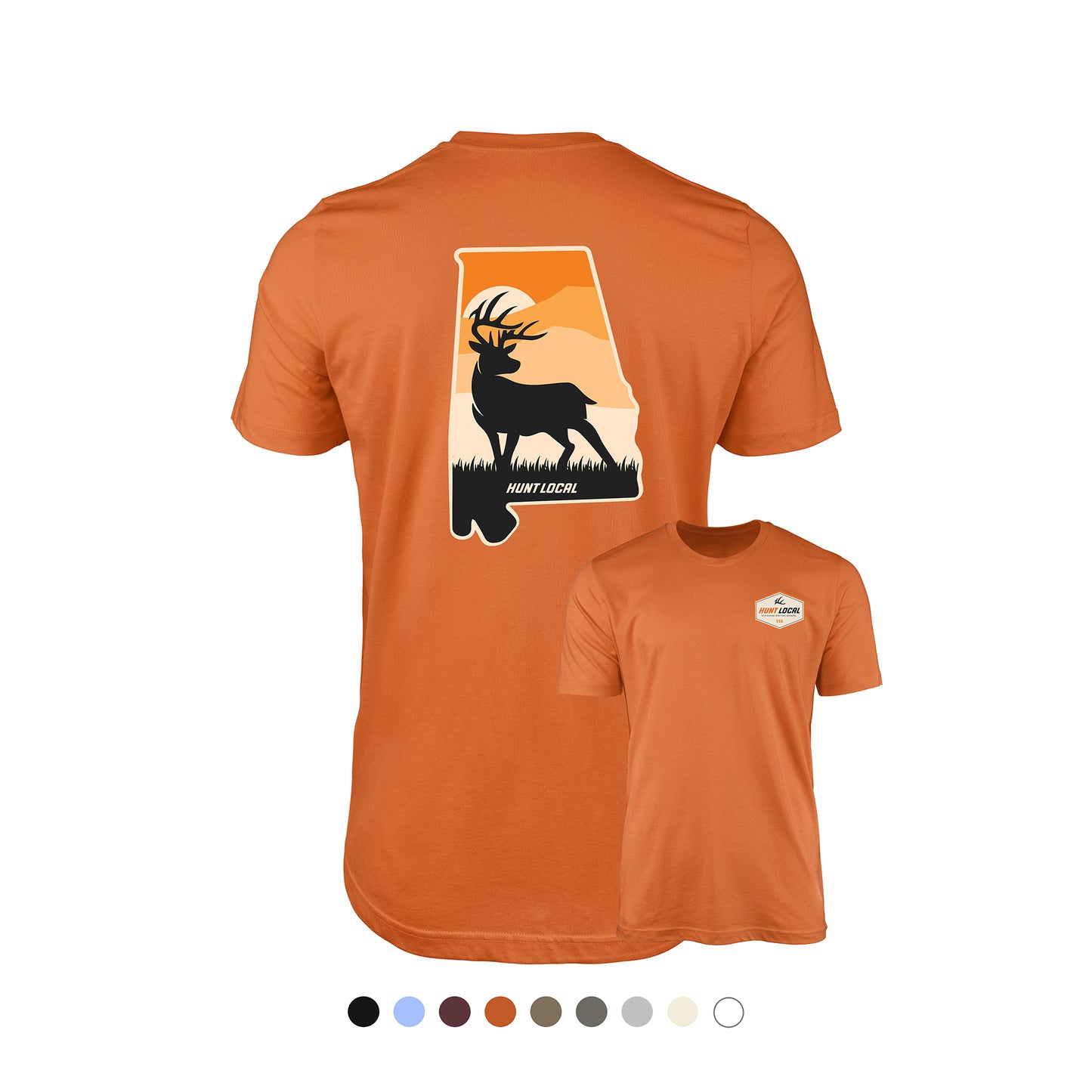 Alabama - Sunset Buck Tee