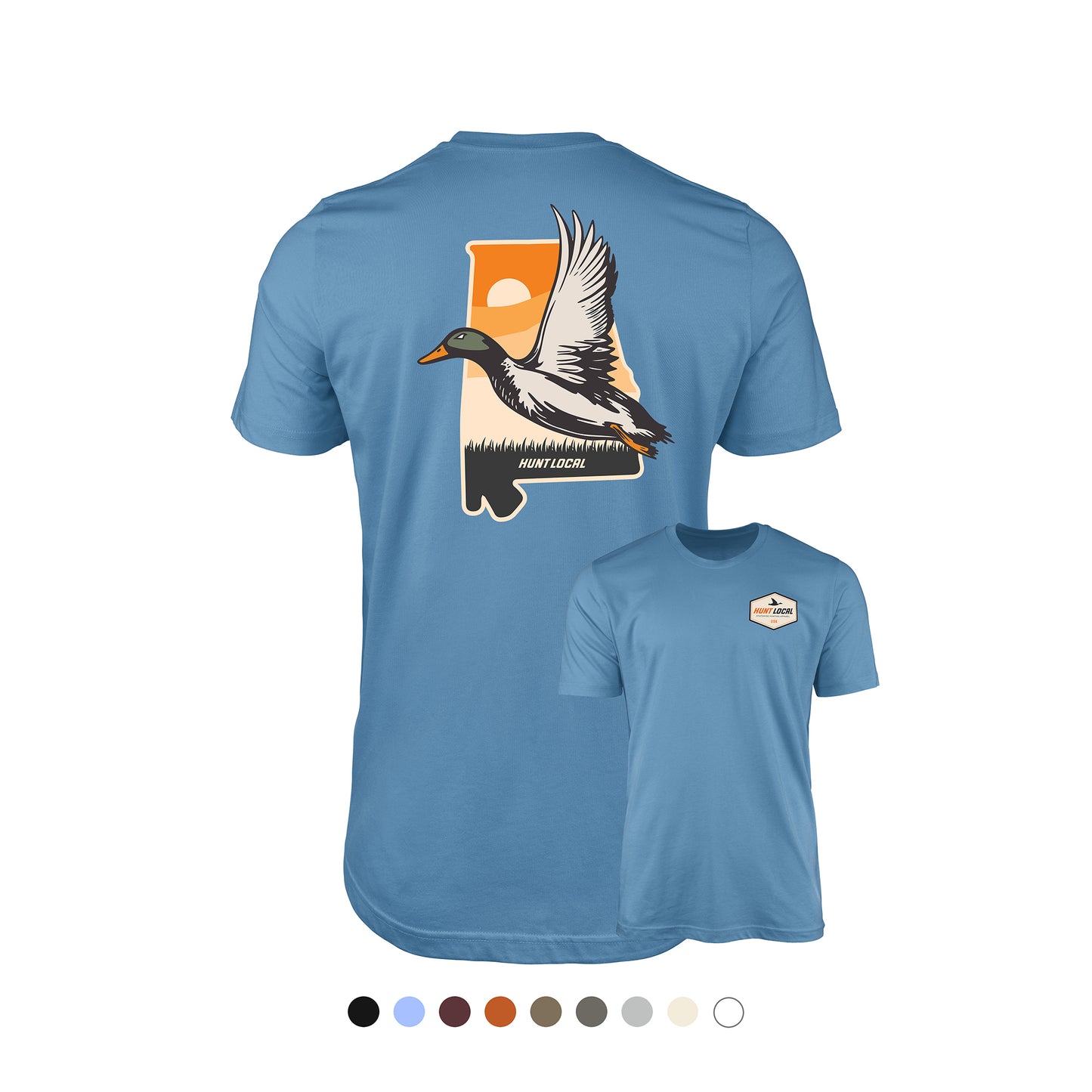 Alabama - Hunt Local Waterfowl Tee