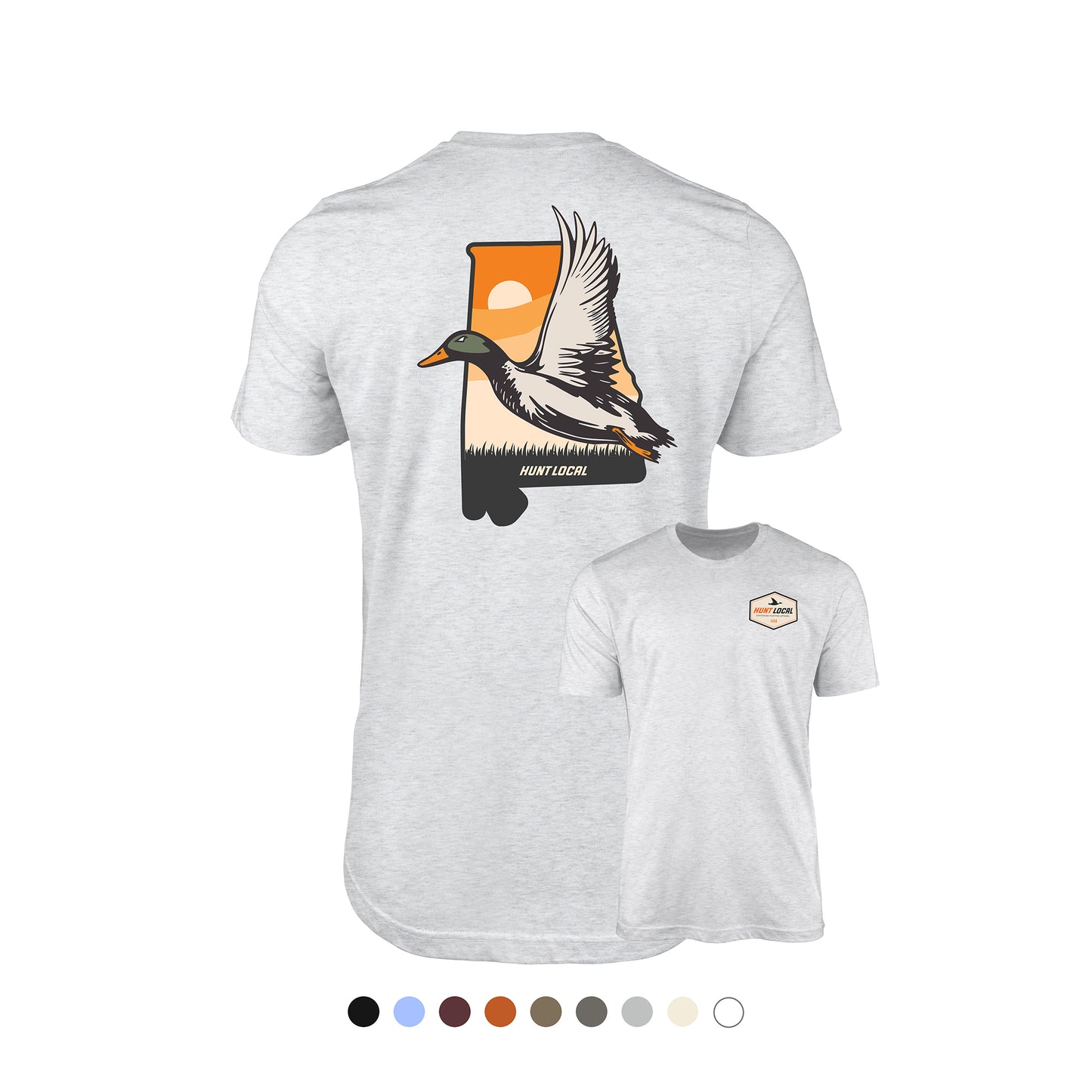 Alabama - Hunt Local Waterfowl Tee