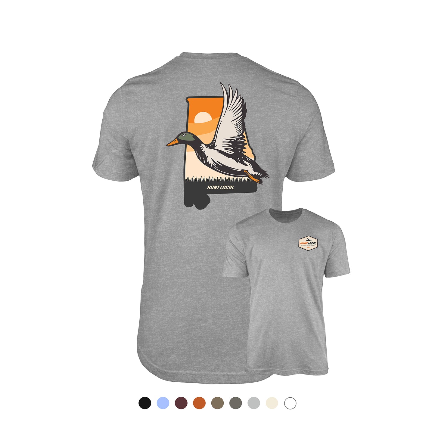 Alabama - Hunt Local Waterfowl Tee