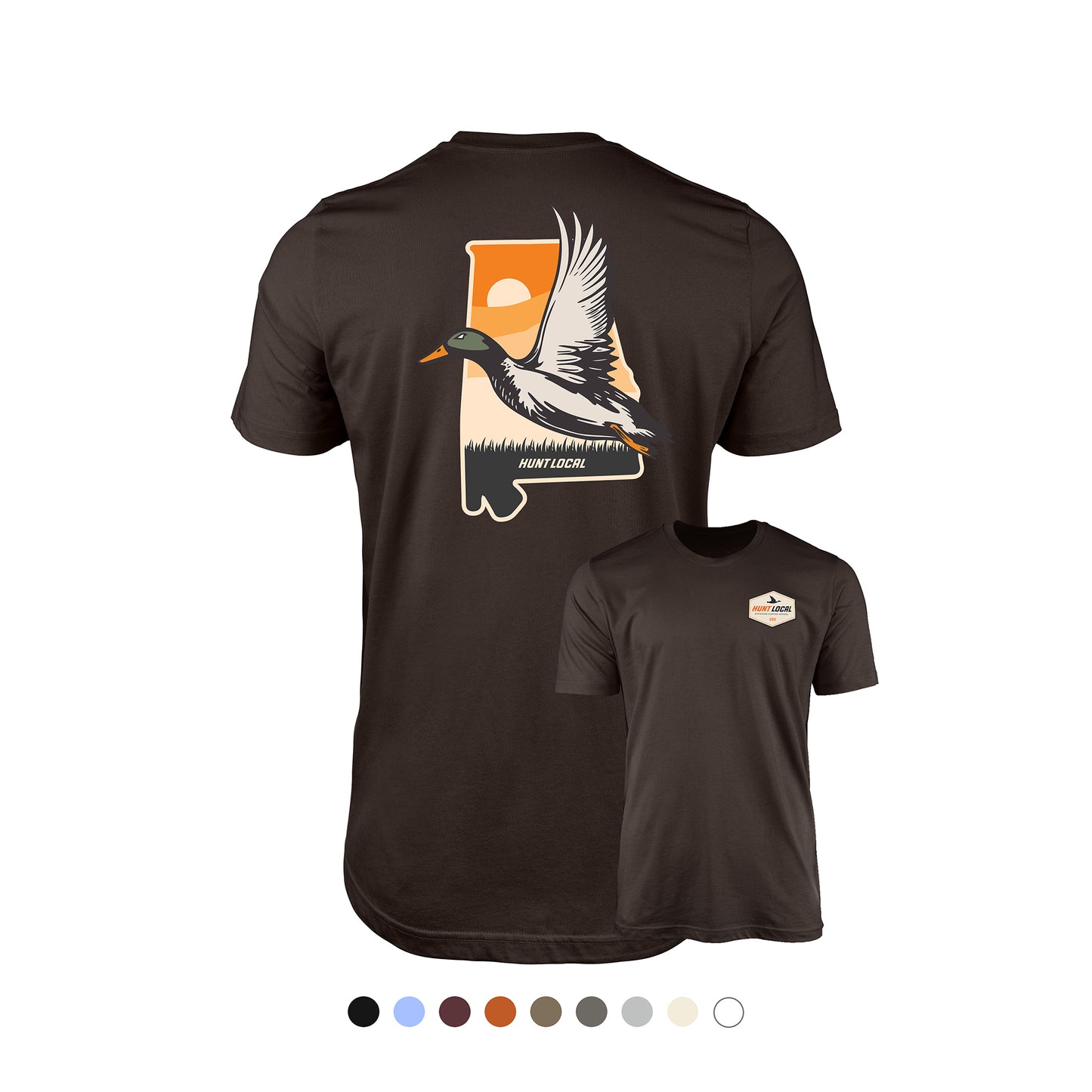 Alabama - Hunt Local Waterfowl Tee