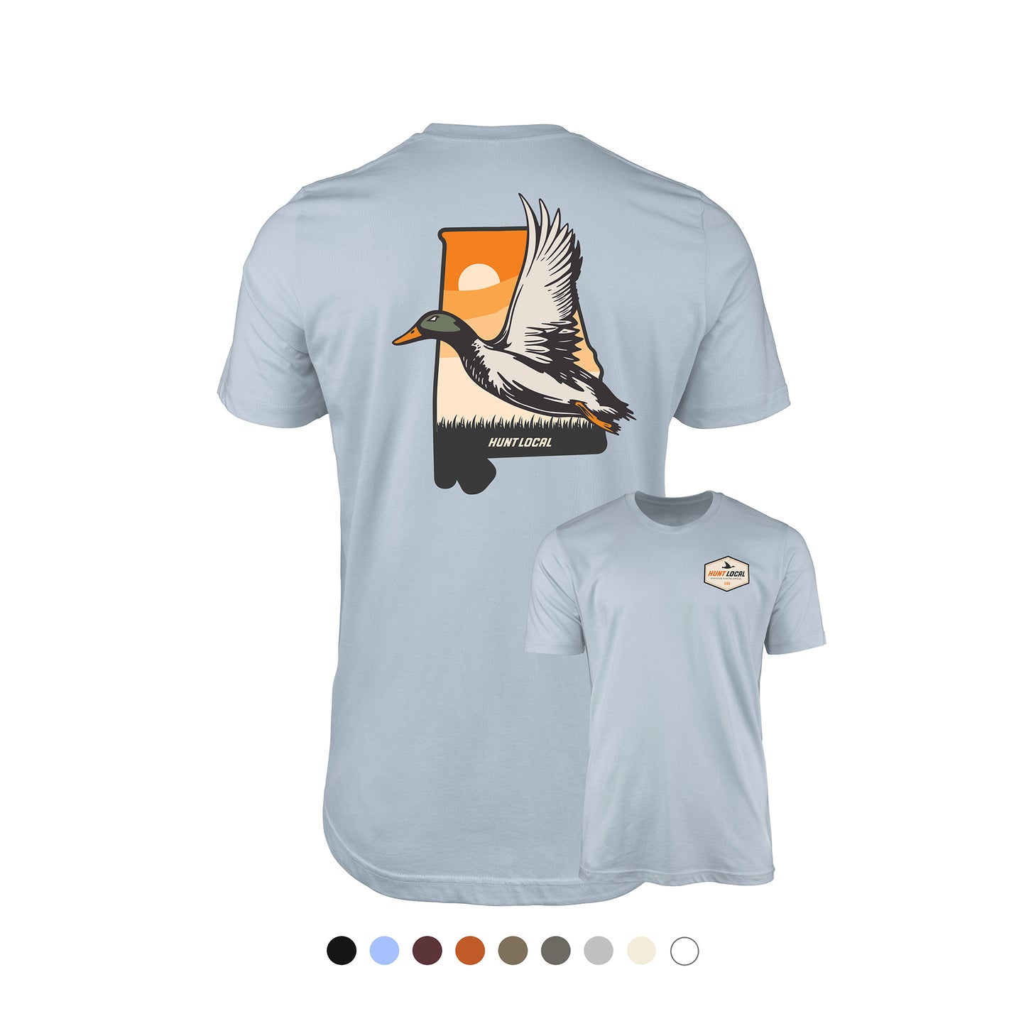 Alabama - Hunt Local Waterfowl Tee