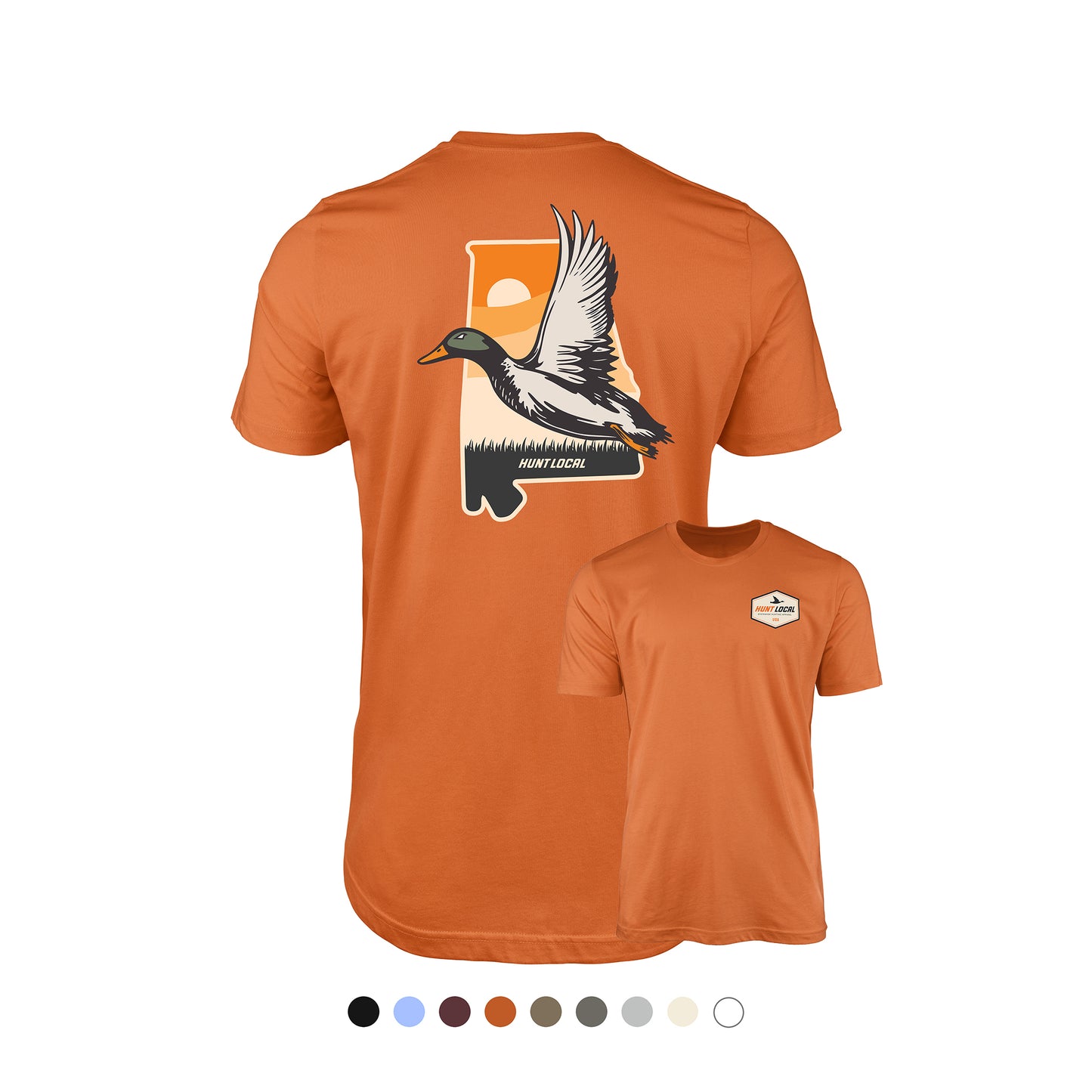 Alabama - Hunt Local Waterfowl Tee