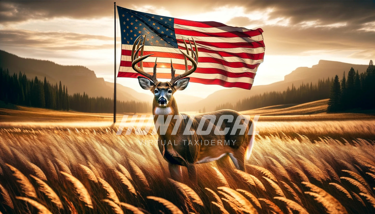Scene 19 - Whitetail Custom Art