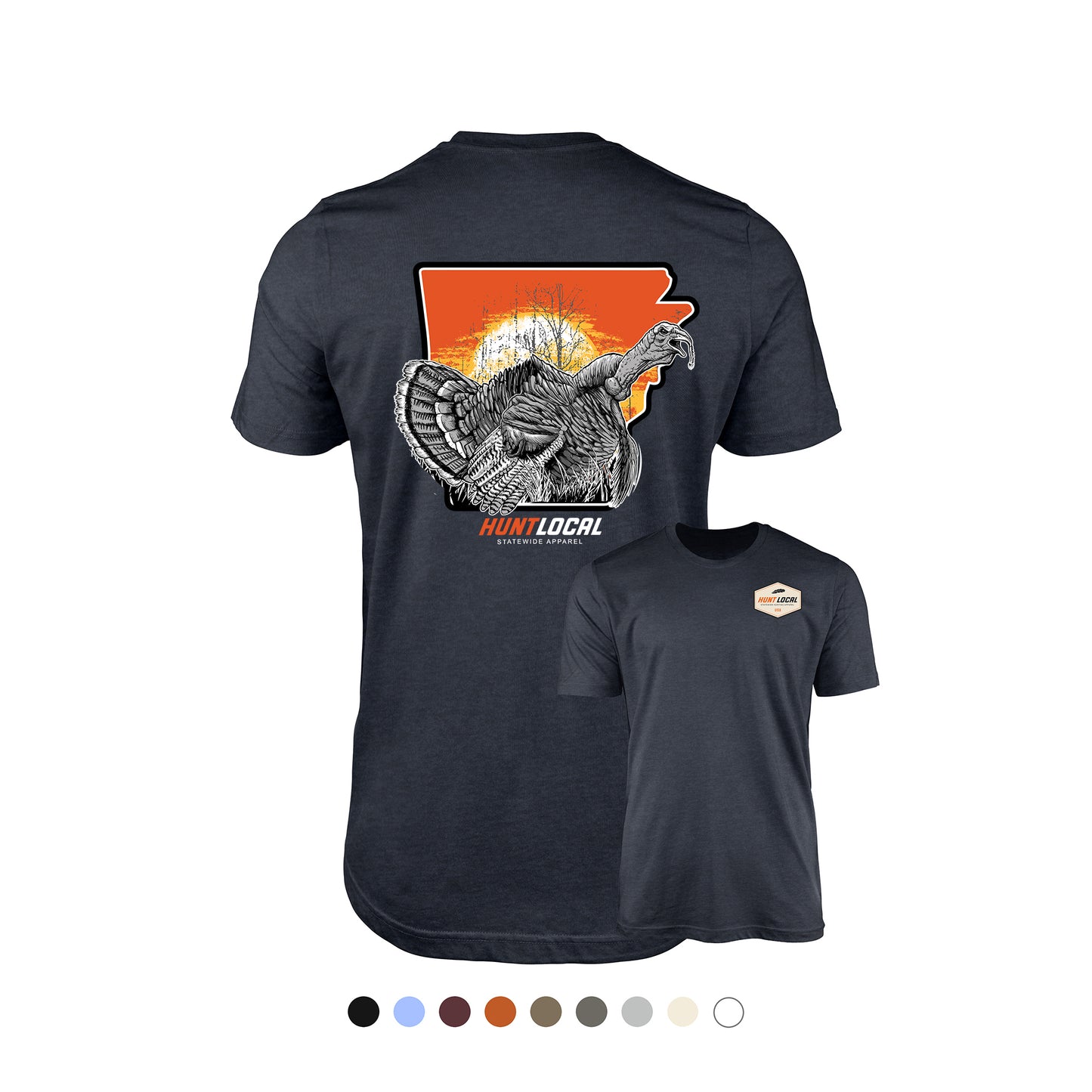 Arkansas - Sunrise Turkey Tee