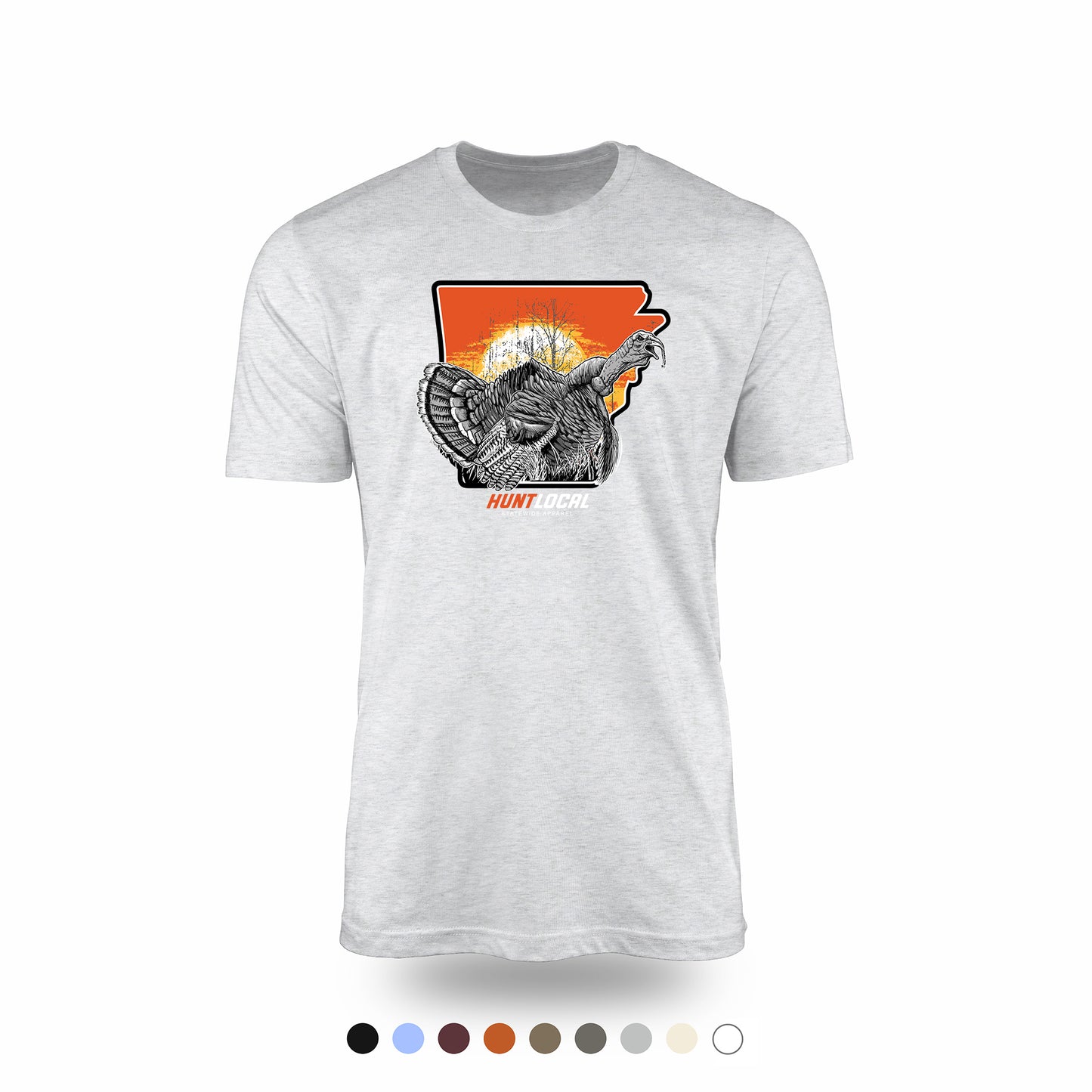 Arkansas - Sunrise Turkey Tee (front)