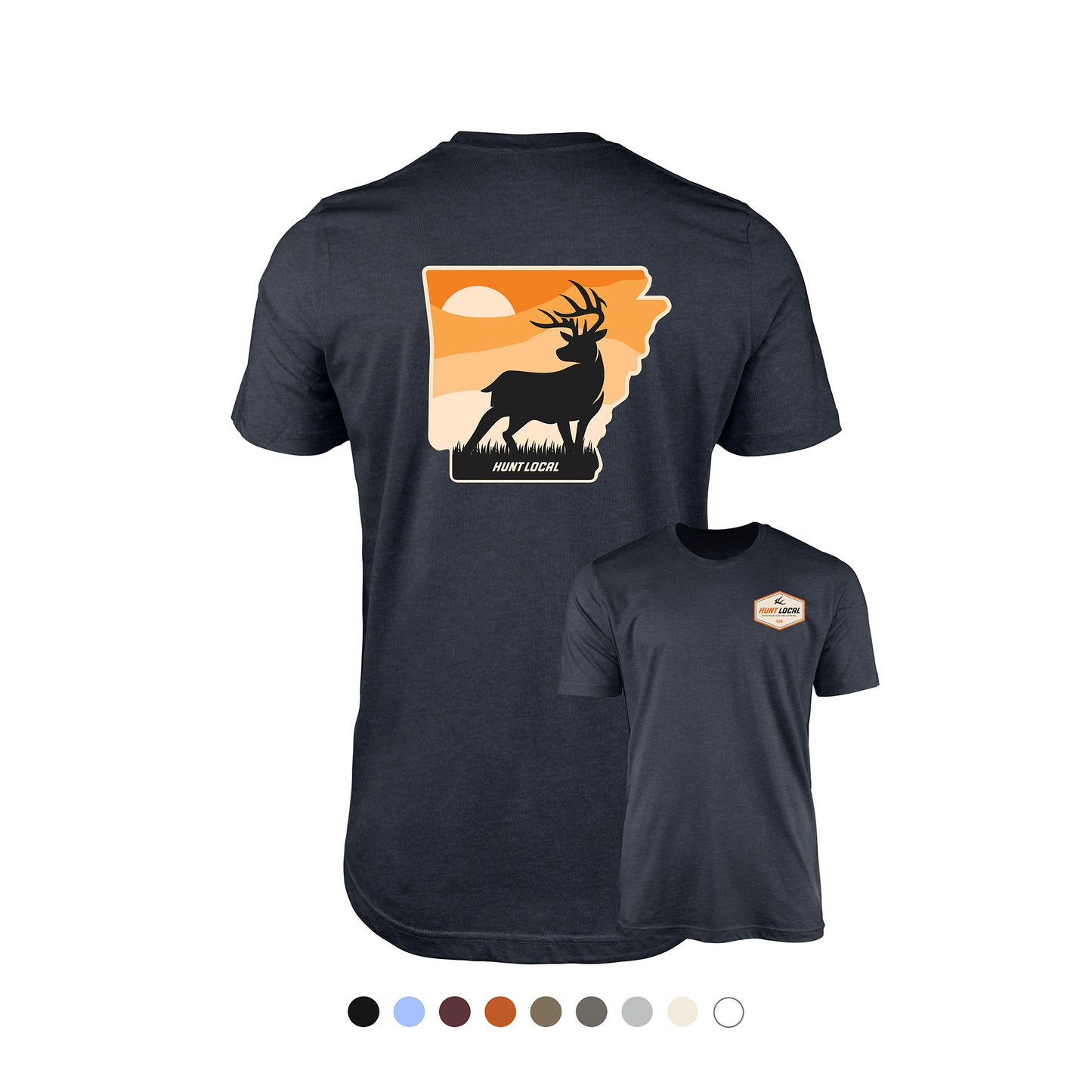 Arkansas - Sunset Buck Tee