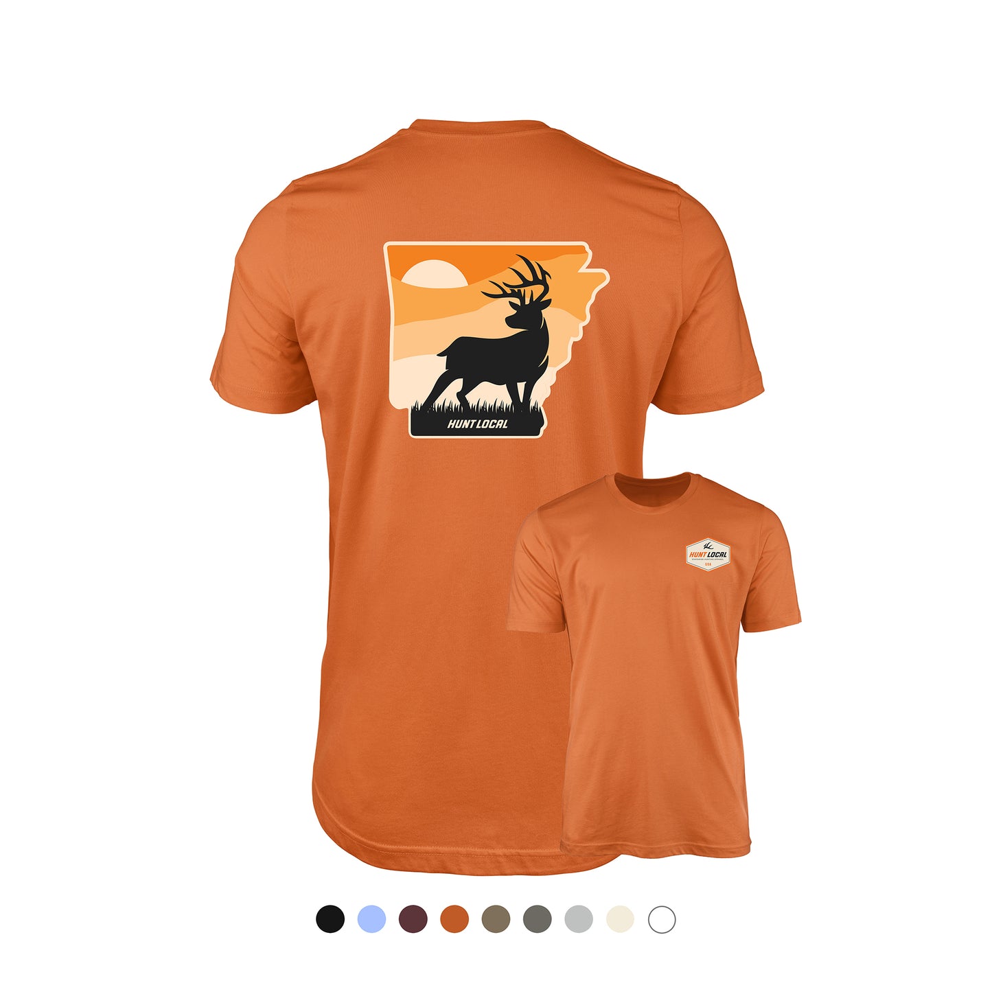 Arkansas - Sunset Buck Tee
