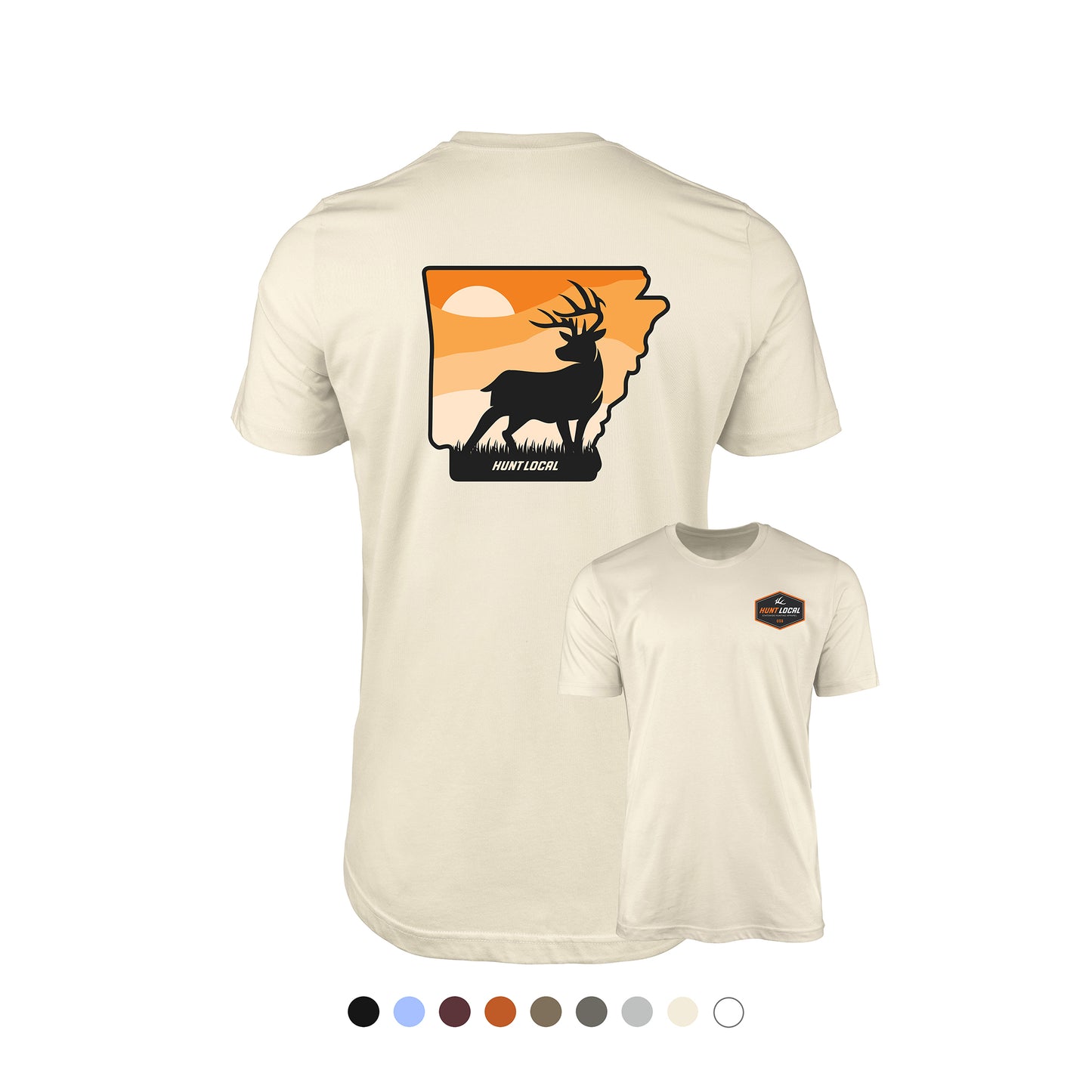 Arkansas - Sunset Buck Tee