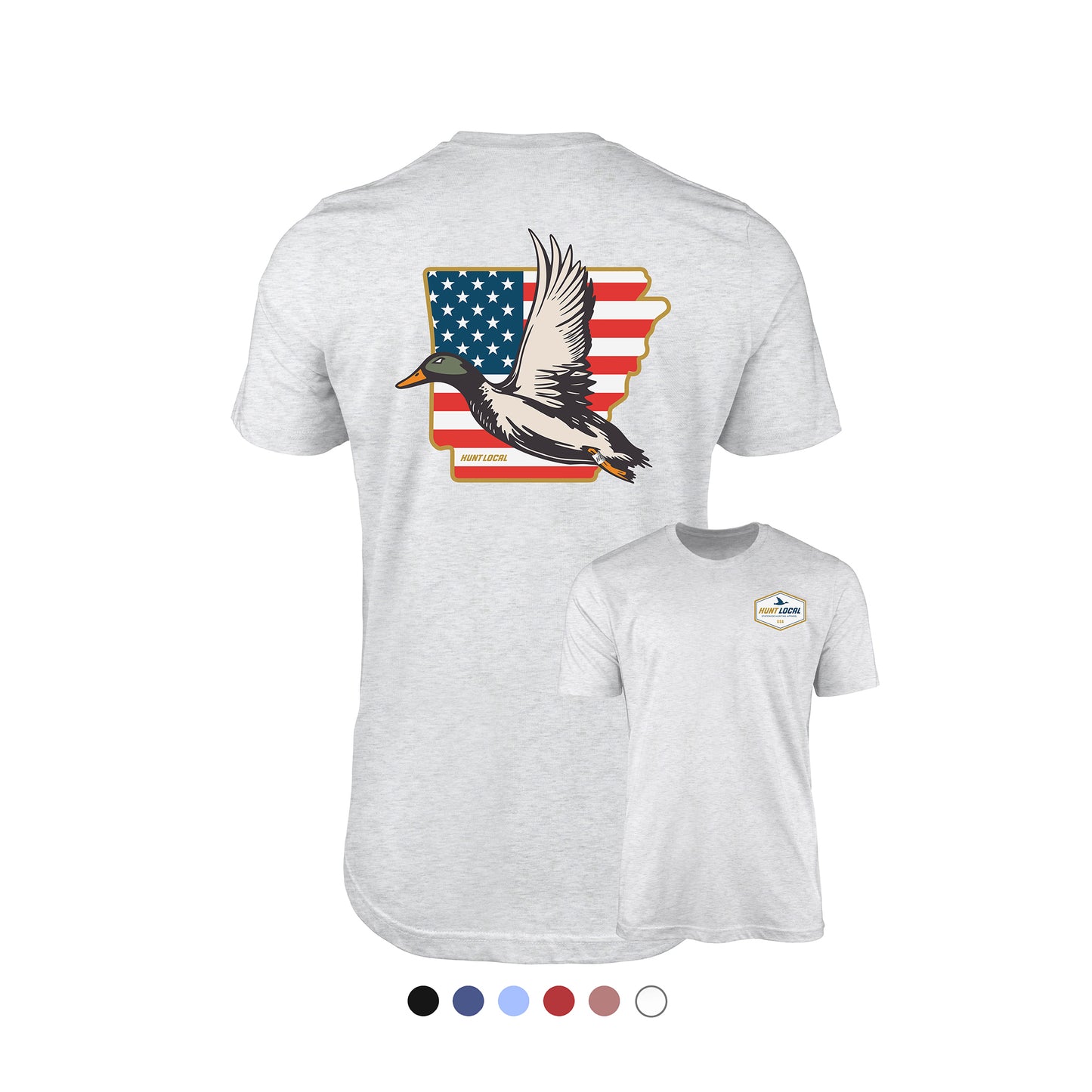 Arkansas - USA Waterfowl Back Tee
