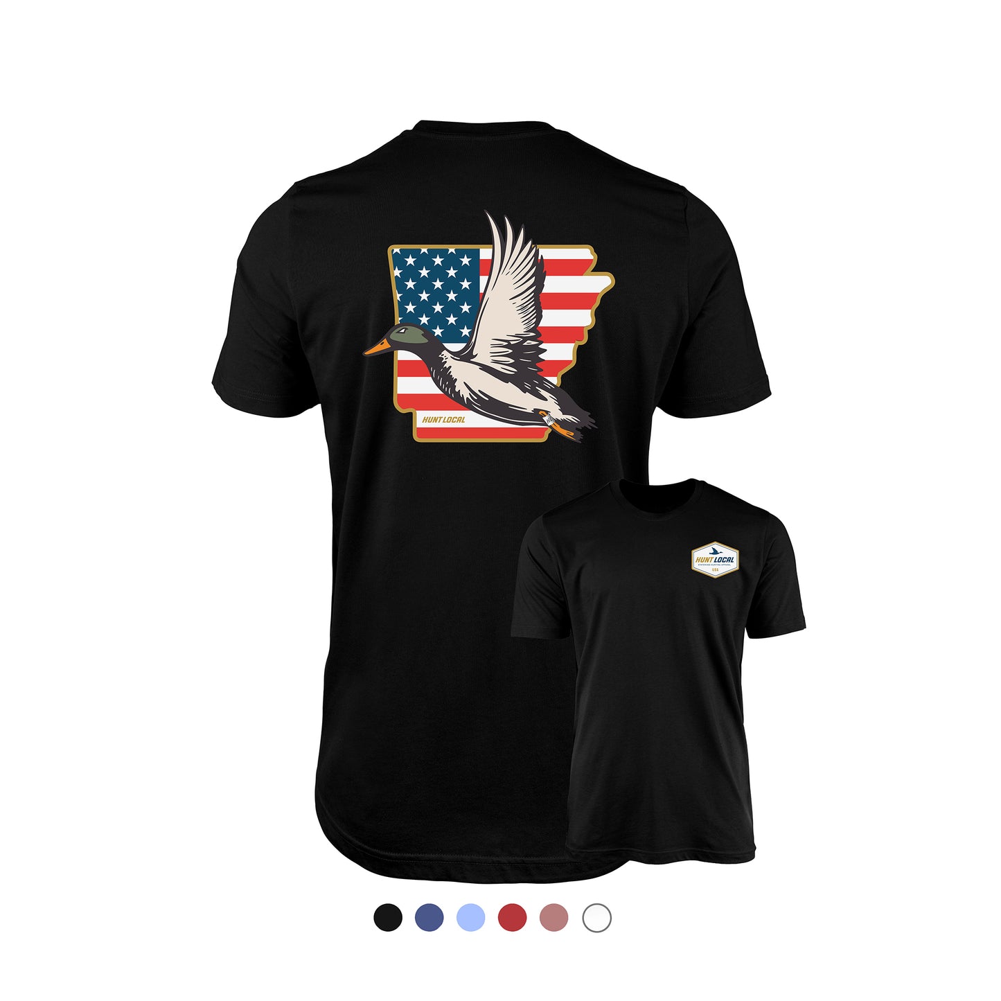 Arkansas - USA Waterfowl Back Tee