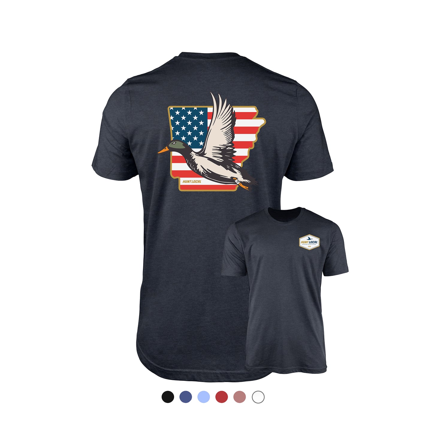 Arkansas - USA Waterfowl Back Tee