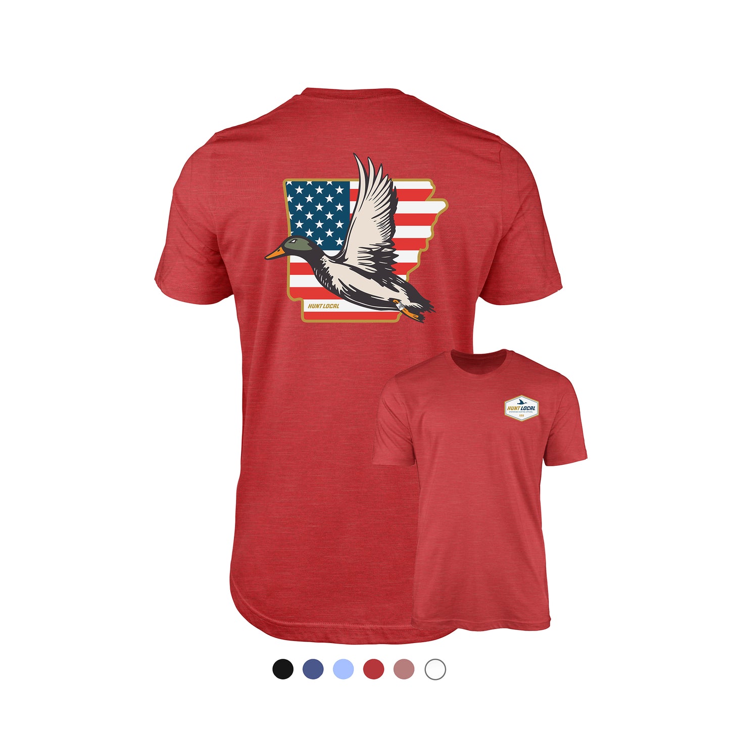 Arkansas - USA Waterfowl Back Tee