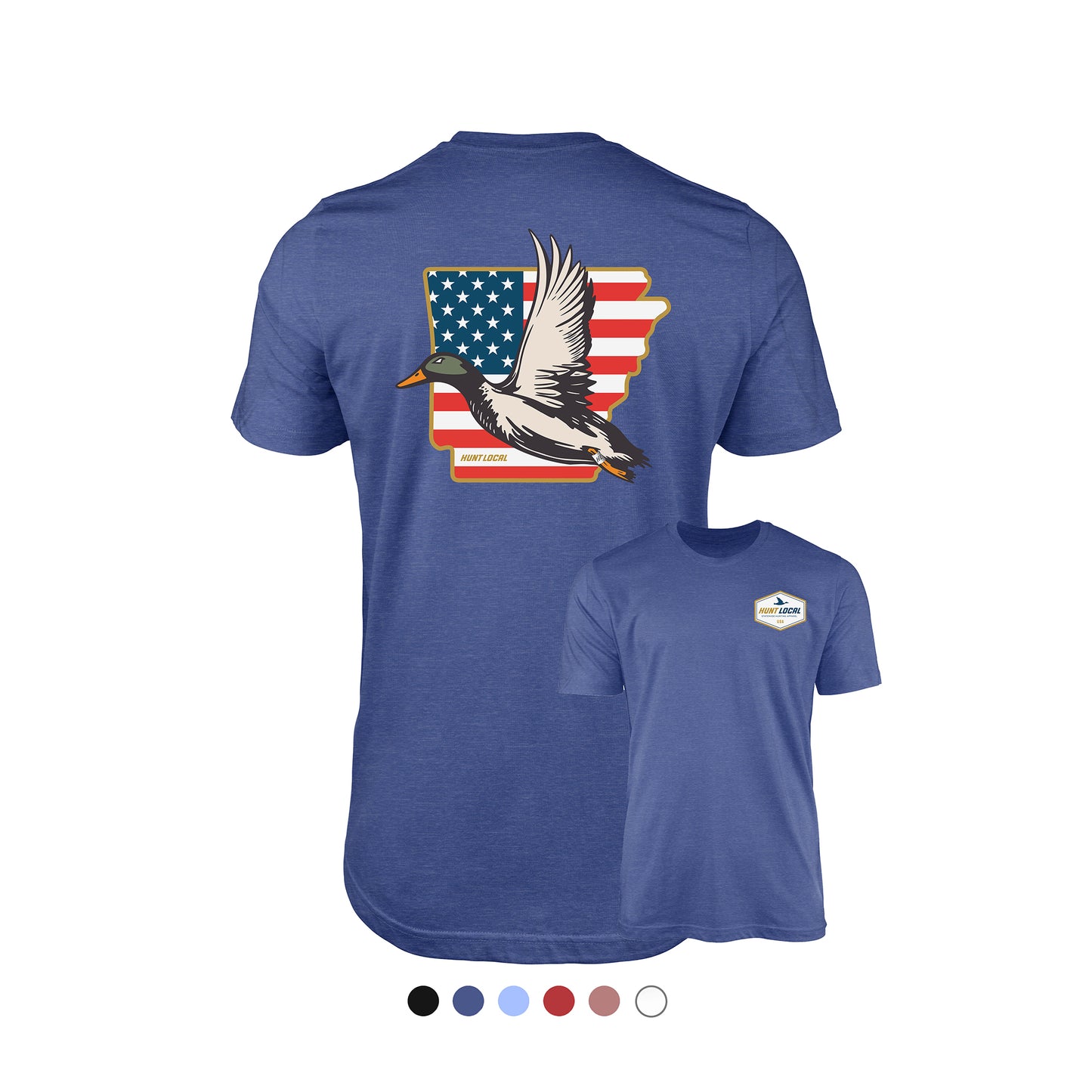 Arkansas - USA Waterfowl Back Tee