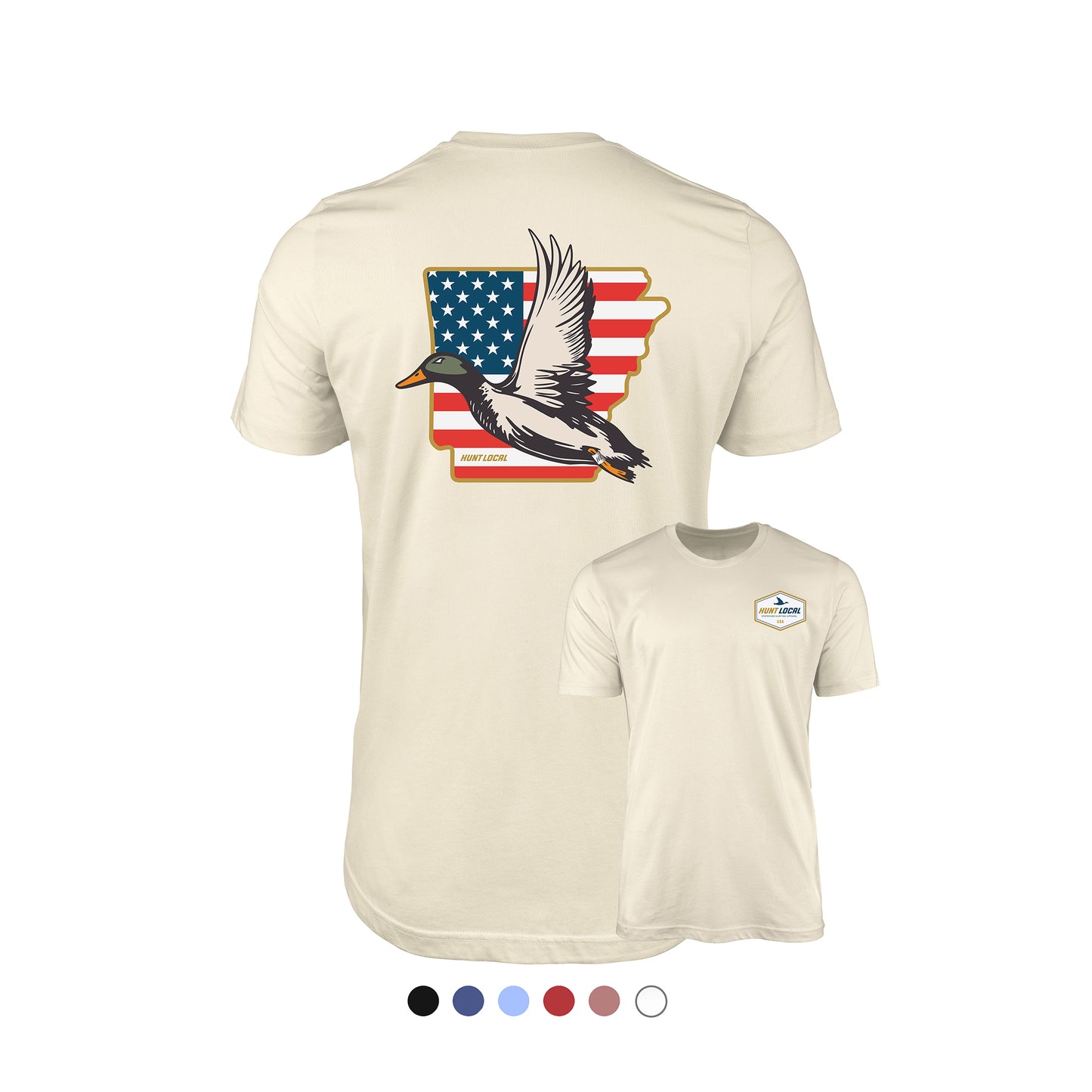 Arkansas - USA Waterfowl Back Tee
