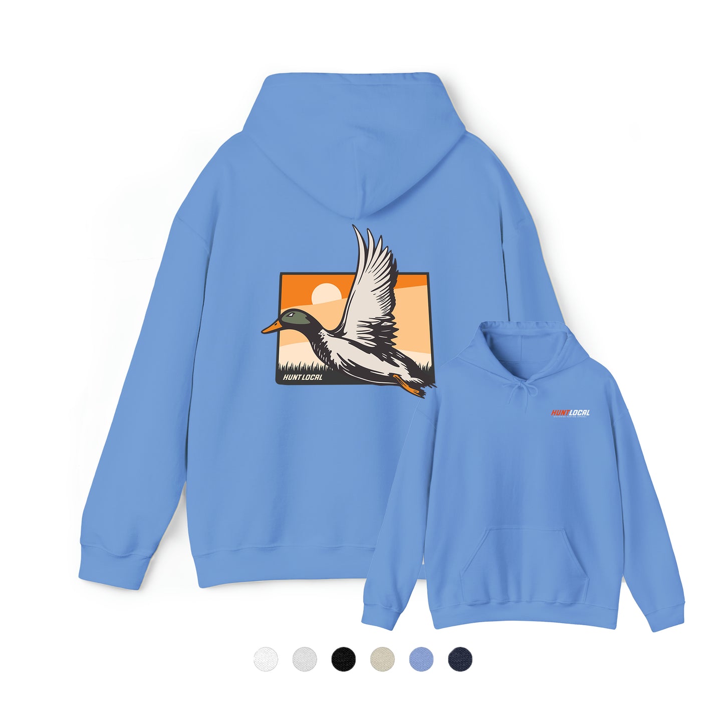 Colorado - Sunset Waterfowl Hoodie (back)