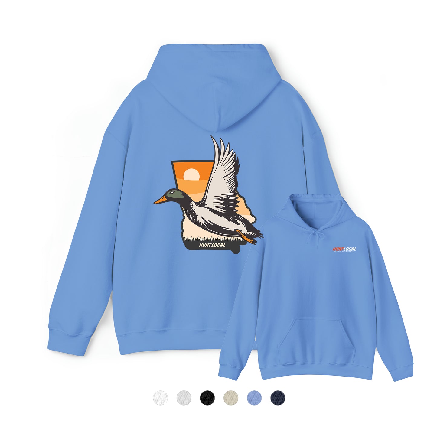 Georgia - Sunset Waterfowl Hoodie (back)