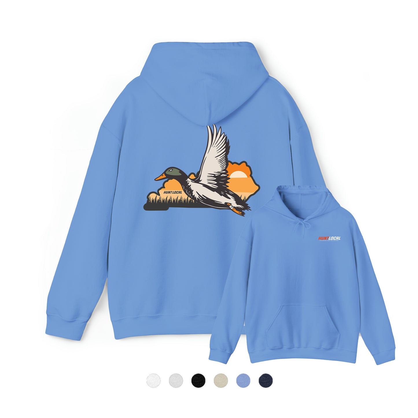 Kentucky - Sunset Waterfowl Hoodie (back)