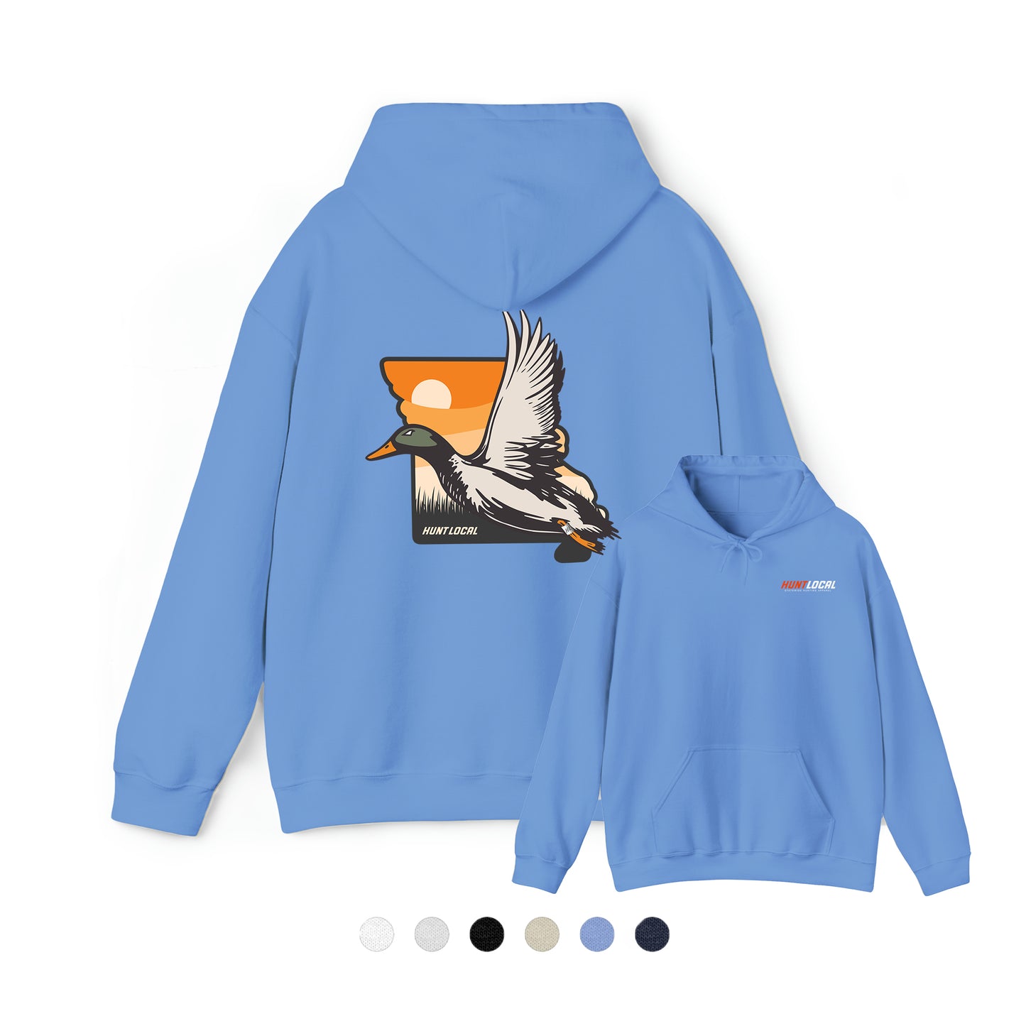 Missouri - Sunset Waterfowl Hoodie (back)