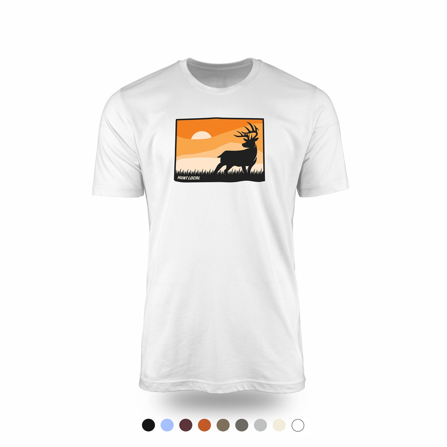 Colorado - Sunset Buck Front Tee