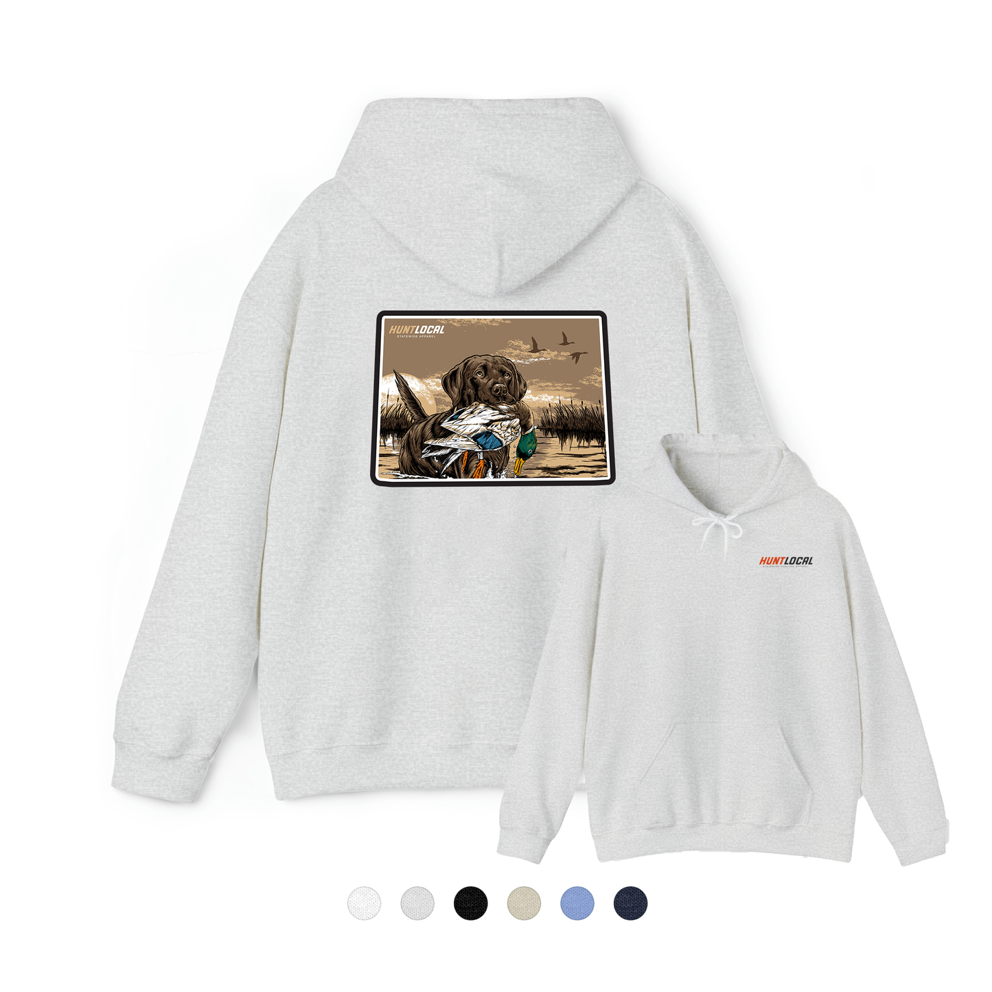 Colorado - Waterfowl Lab Hoodie (back)