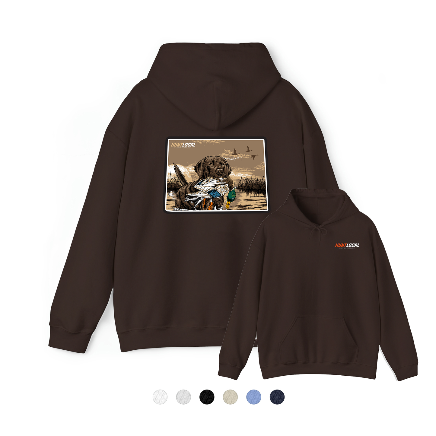 Colorado - Waterfowl Lab Hoodie (back)