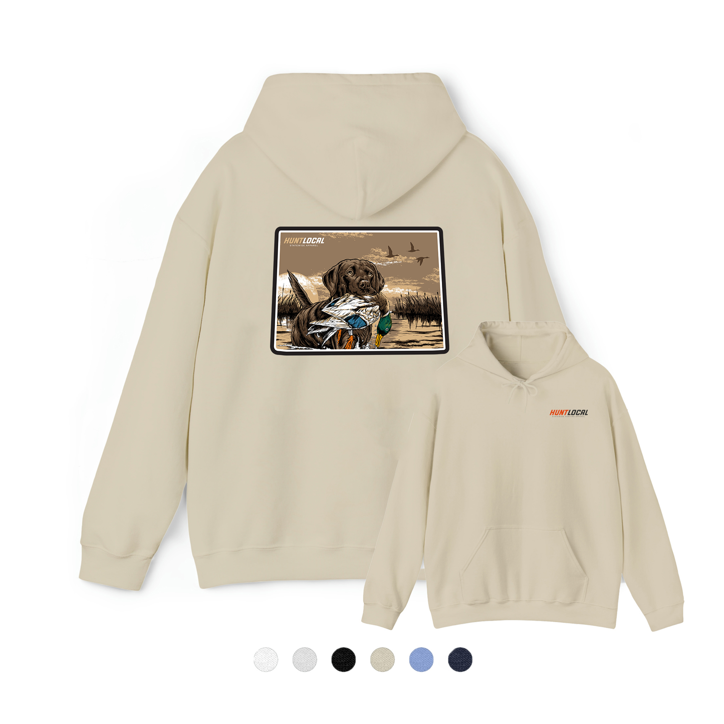 Colorado - Waterfowl Lab Hoodie (back)