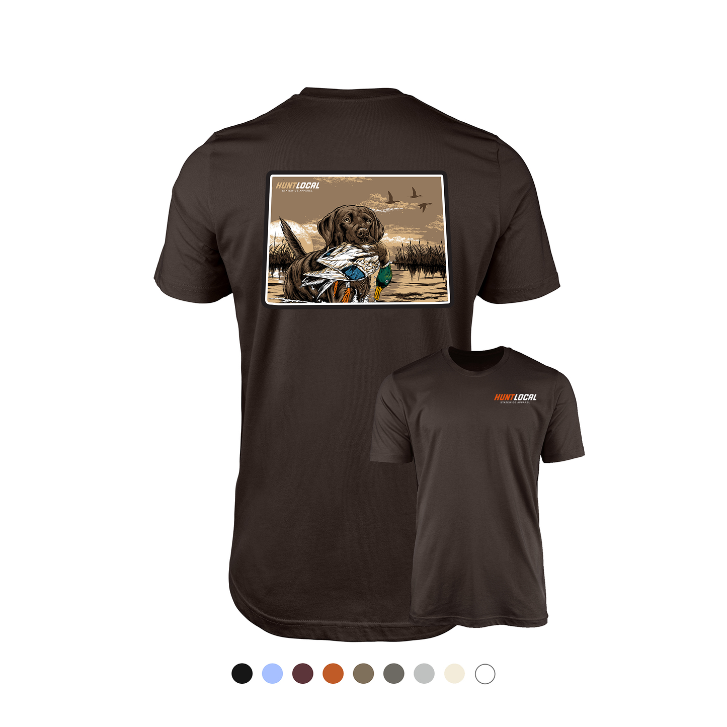 Colorado - Waterfowl Lab Tee (back)