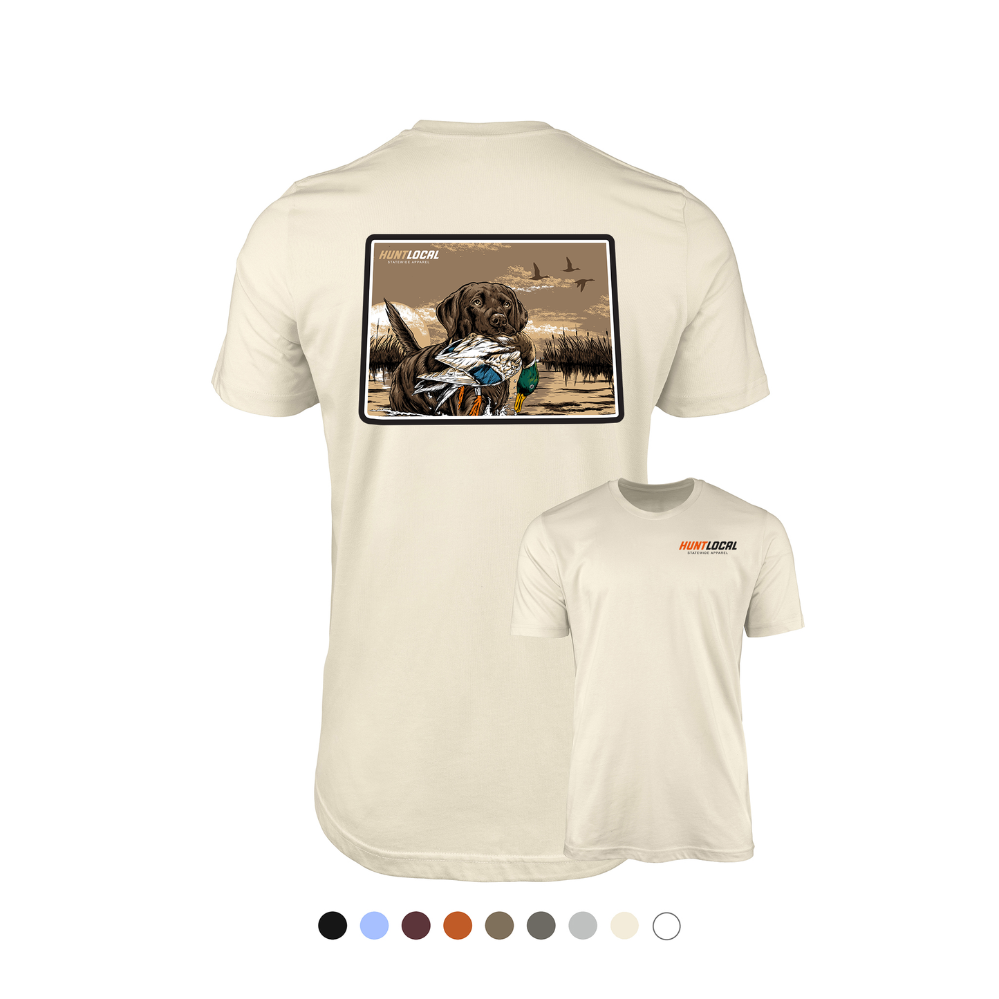 Colorado - Waterfowl Lab Tee (back)