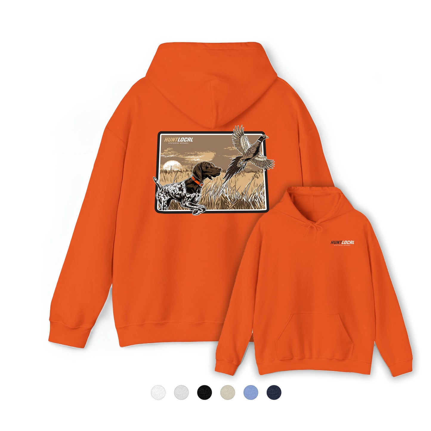 Colorado - Upland Bird Dog Hoodie (back)