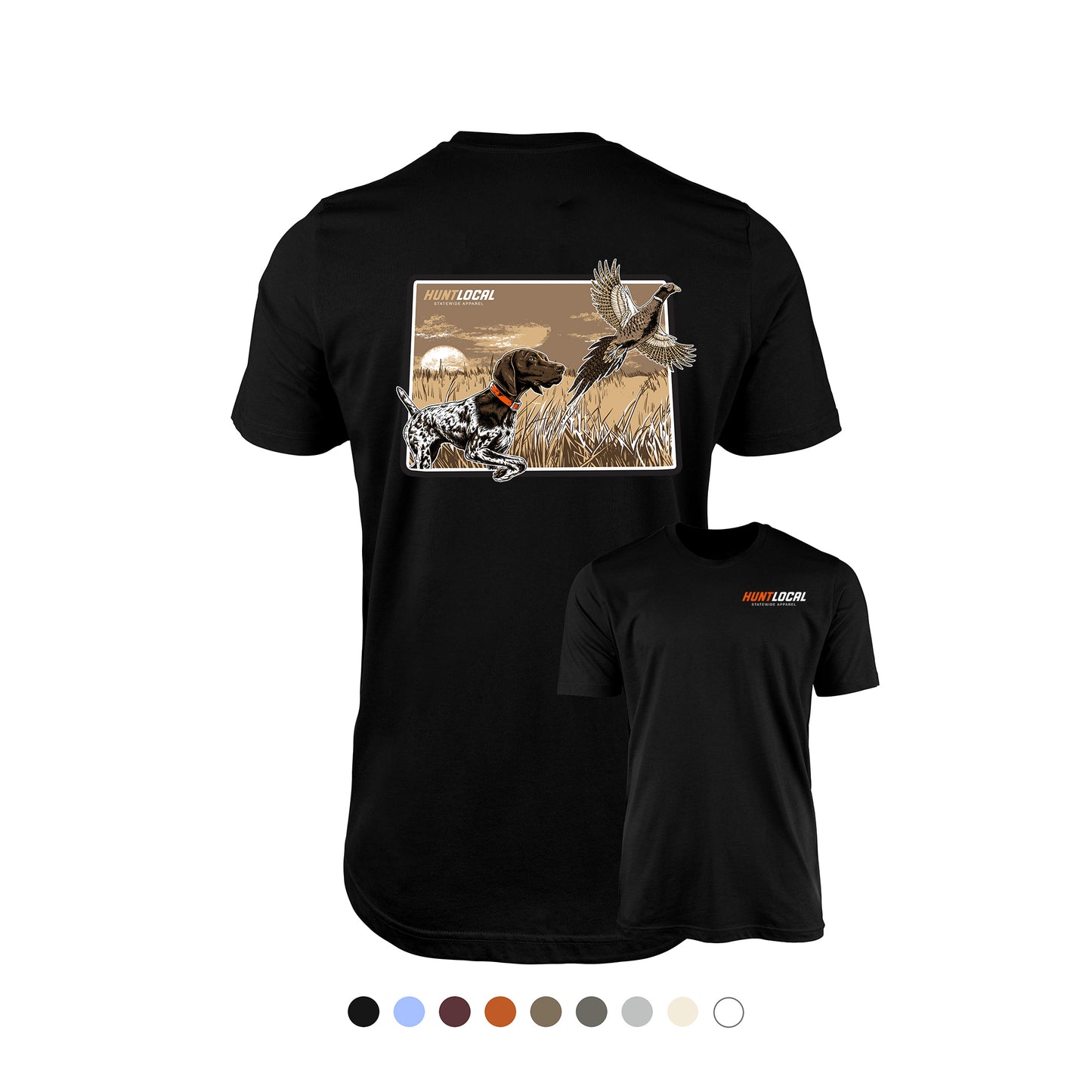 Colorado - Upland Bird Dog Tee (back)