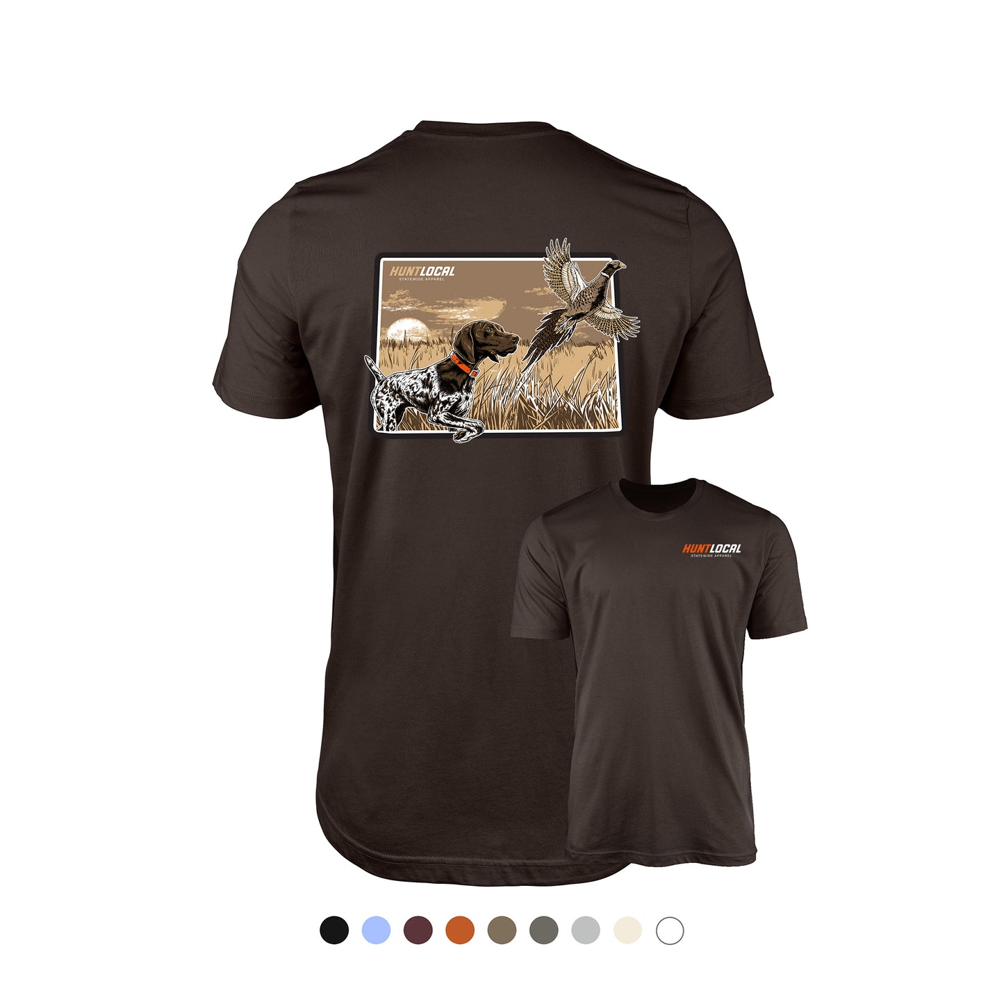 Colorado - Upland Bird Dog Tee (back)